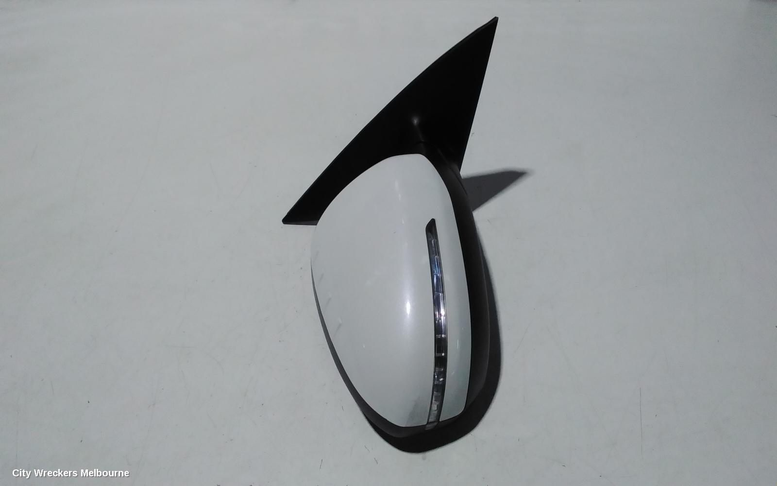 KIA OPTIMA RIGHT DOOR MIRROR, TF, POWER FOLD, NON BLIND SPOT, RECTANGLE PLUG TYPE (8 PIN), 10/2013 - 10/2015