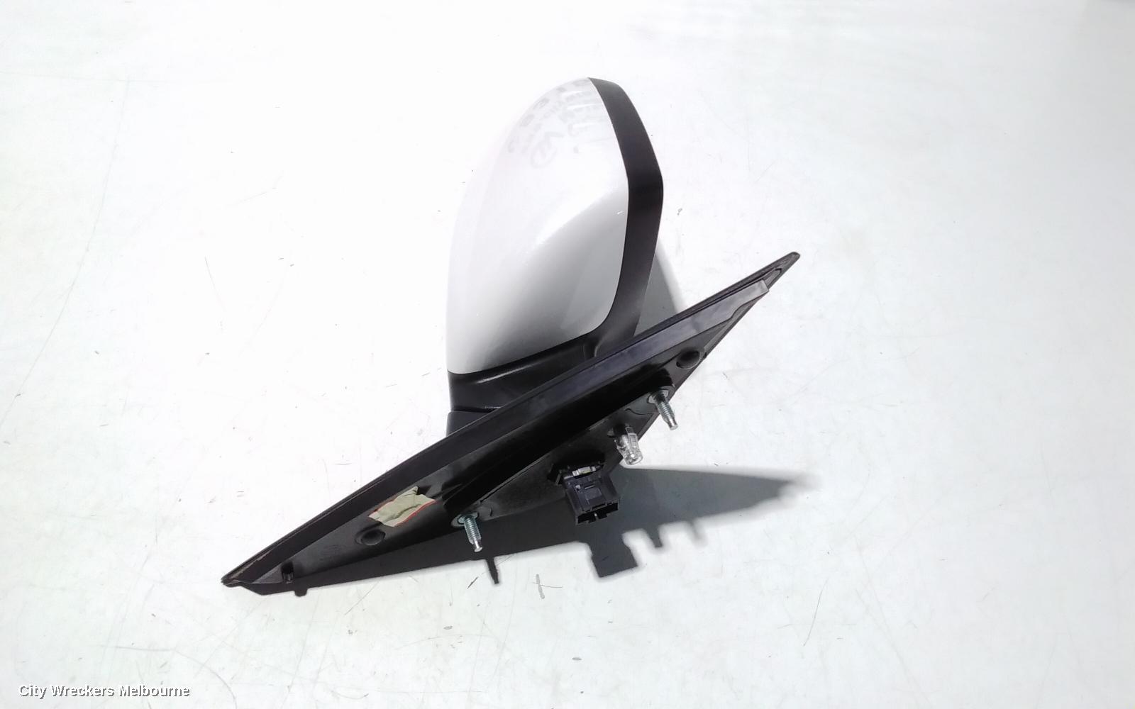 KIA OPTIMA RIGHT DOOR MIRROR, TF, POWER FOLD, NON BLIND SPOT, RECTANGLE PLUG TYPE (8 PIN), 10/2013 - 10/2015