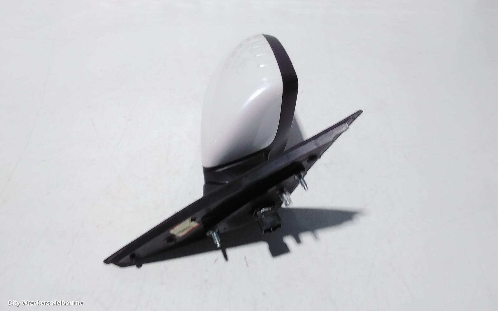 KIA OPTIMA RIGHT DOOR MIRROR, TF, POWER FOLD, NON BLIND SPOT, RECTANGLE PLUG TYPE (8 PIN), 10/2013 - 10/2015