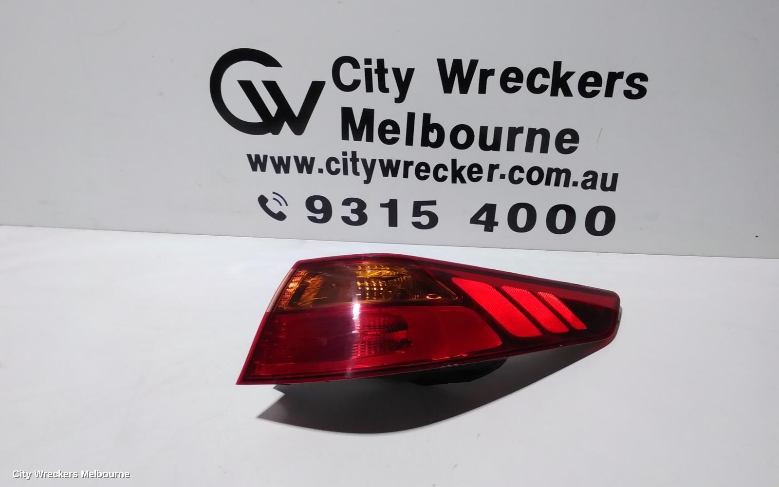 KIA OPTIMA RIGHT TAILLIGHT, TF, SI, 10/2013 - 10/2015