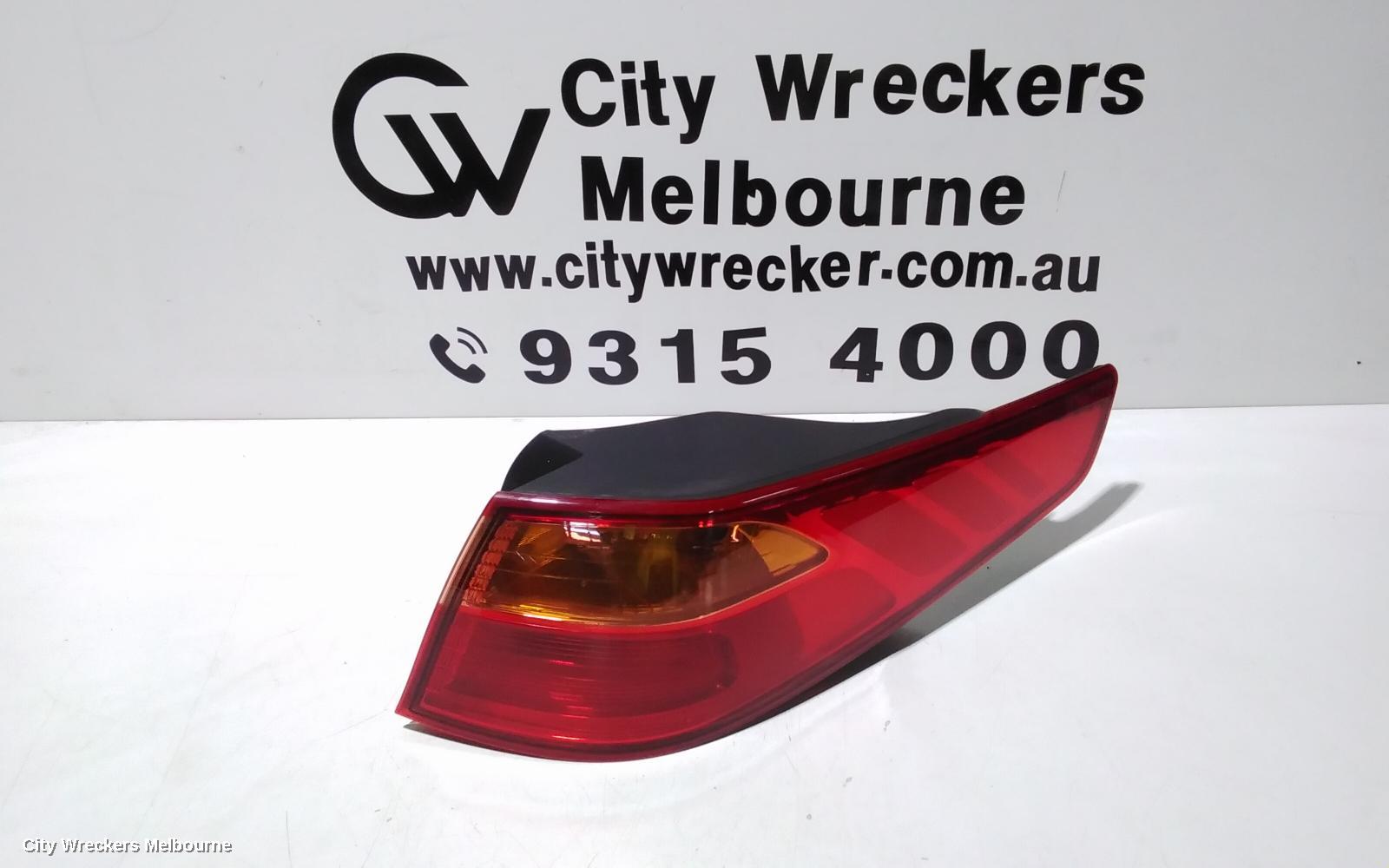 KIA OPTIMA RIGHT TAILLIGHT, TF, SI, 10/2013 - 10/2015