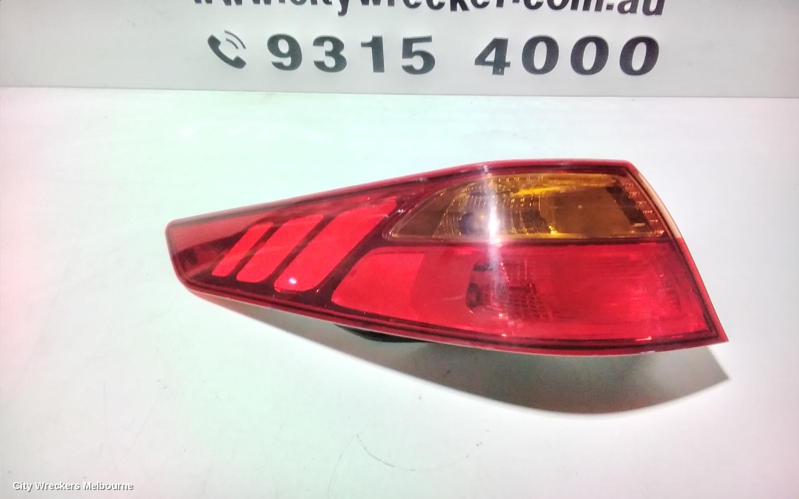 KIA OPTIMA LEFT TAILLIGHT, TF, SI, 10/2013 - 10/2015