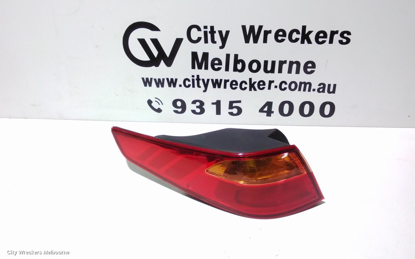 KIA OPTIMA LEFT TAILLIGHT, TF, SI, 10/2013 - 10/2015
