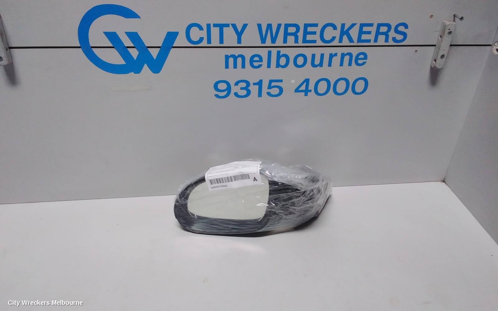 VOLKSWAGEN PASSAT LEFT DOOR MIRROR, 3C/MK6 B6, POWER FOLD (6XQ), 03/2006 - 09/2010