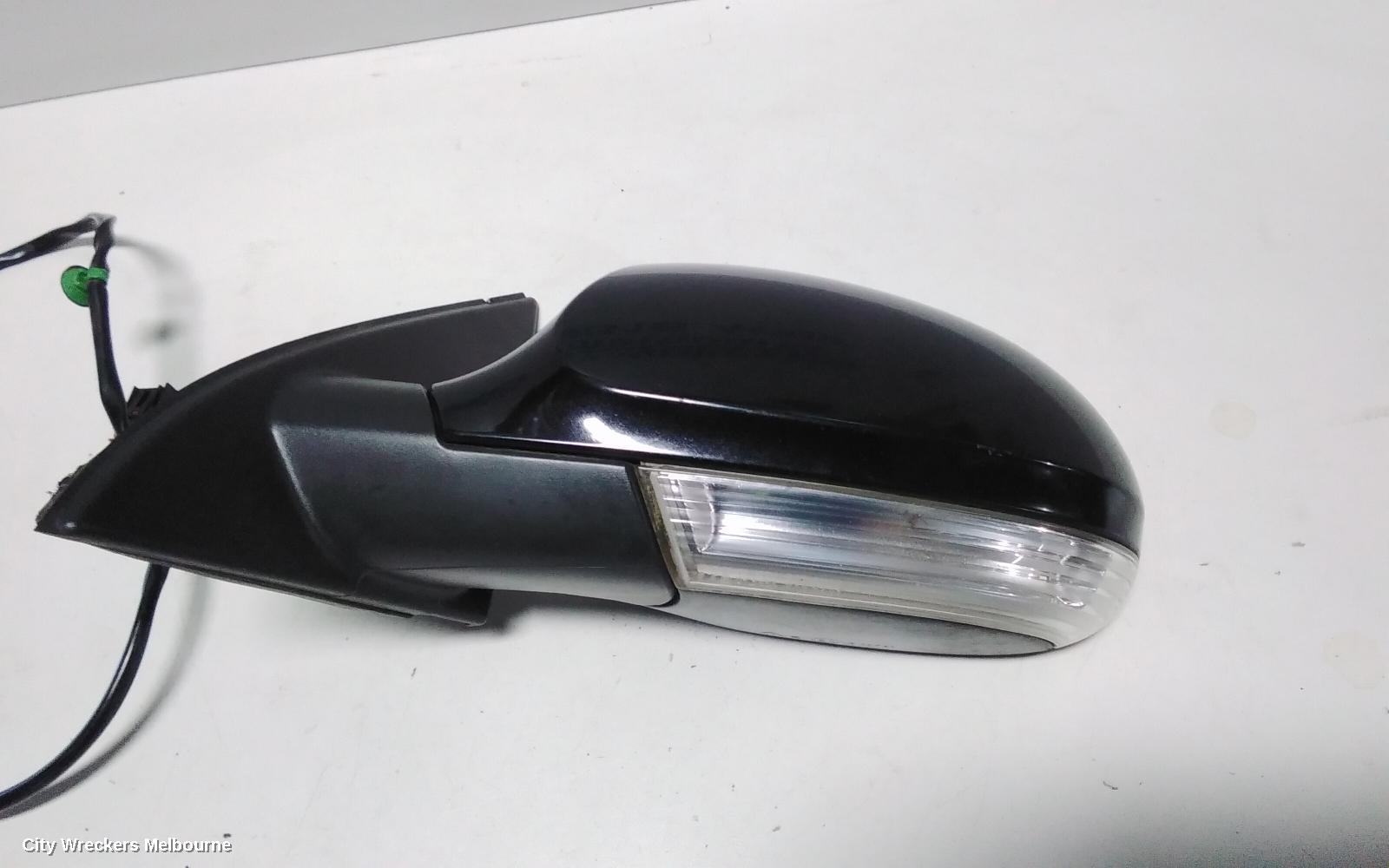 VOLKSWAGEN PASSAT LEFT DOOR MIRROR, 3C/MK6 B6, POWER FOLD (6XQ), 03/2006 - 09/2010