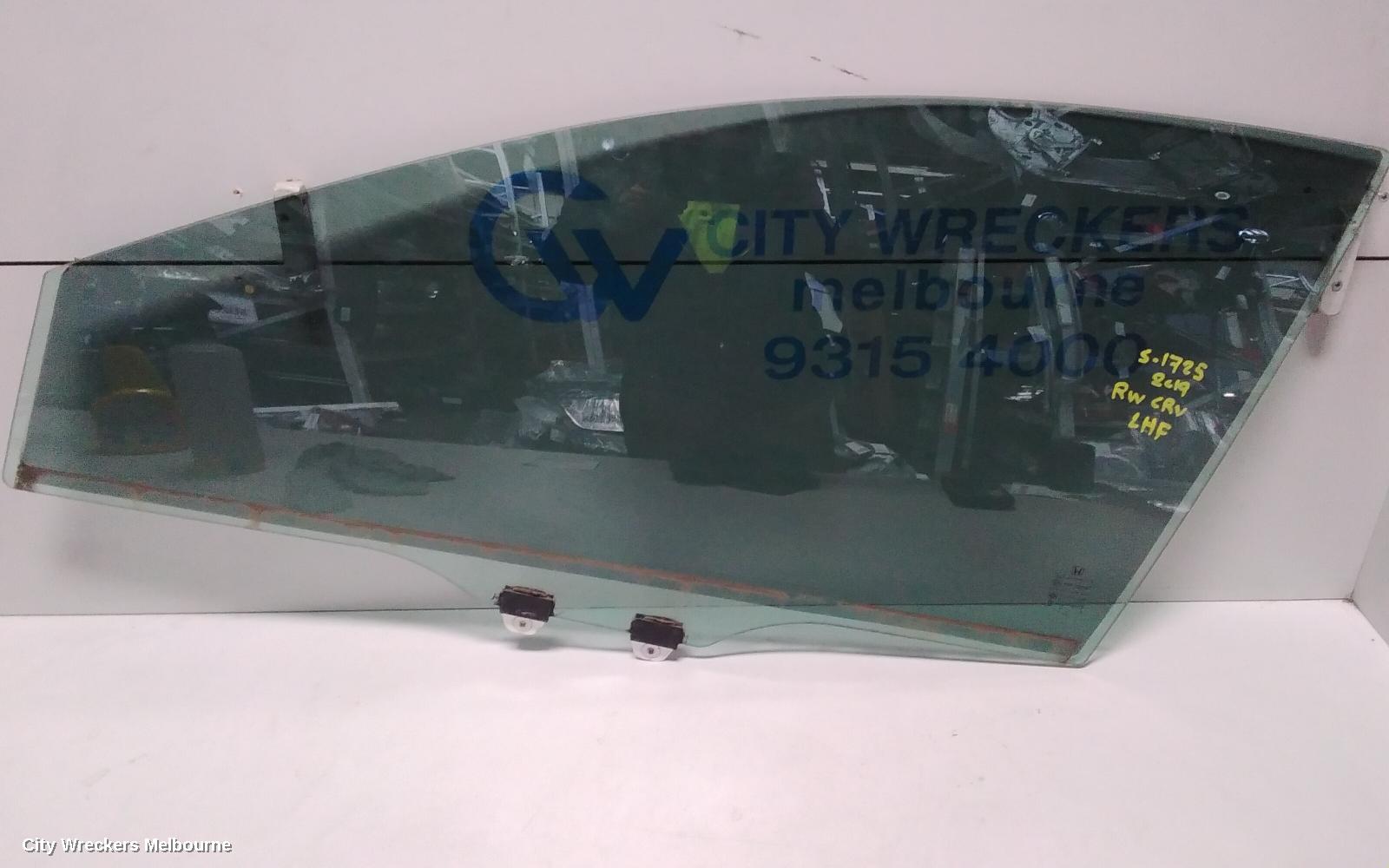 HONDA CRV LEFT FRONT WINDOW REG/MOTOR, RW, 05/2017 - 08/2023