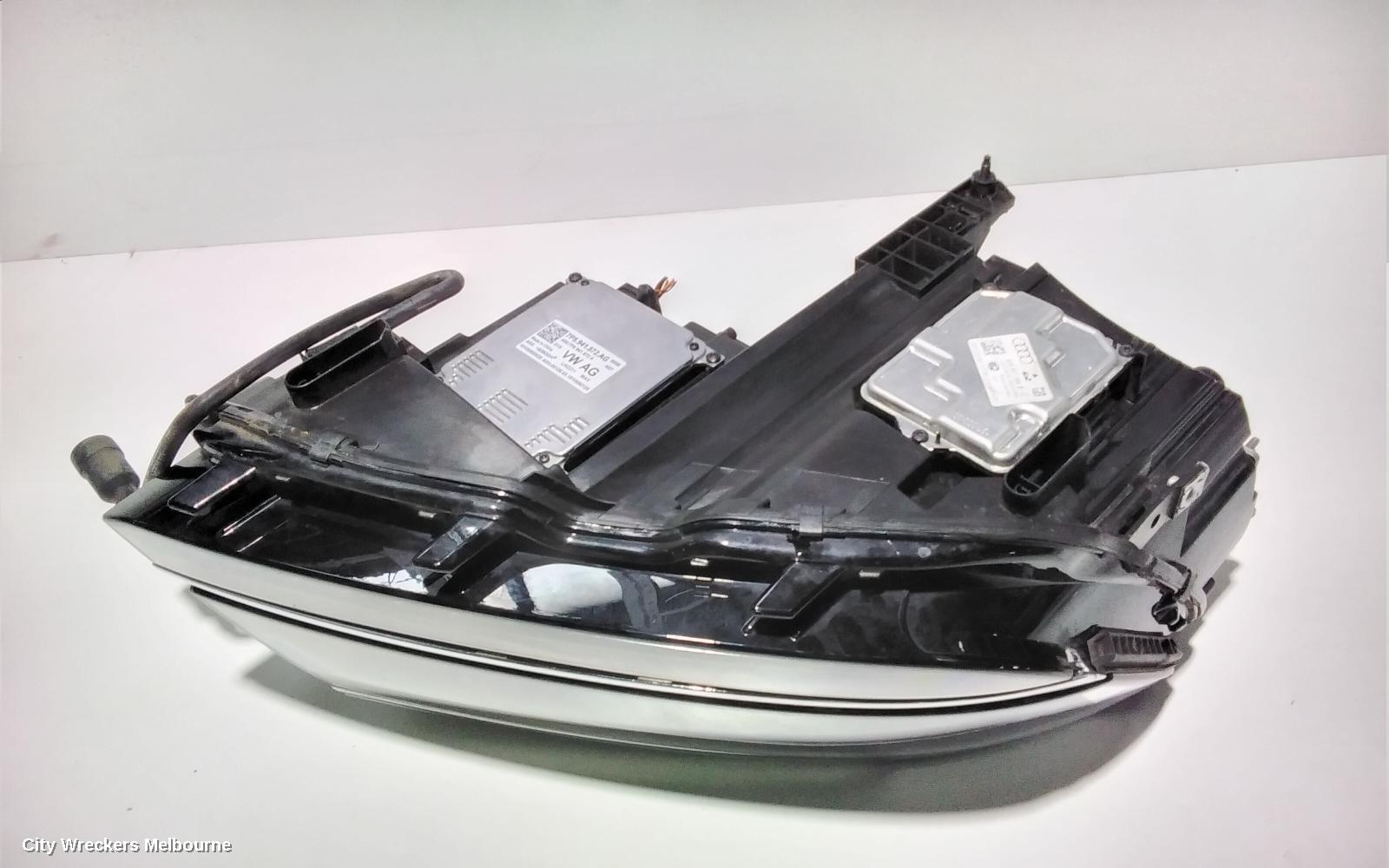 VOLKSWAGEN TIGUAN RIGHT HEADLAMP, 5NA, LED TYPE, 06/2016 - 02/2021