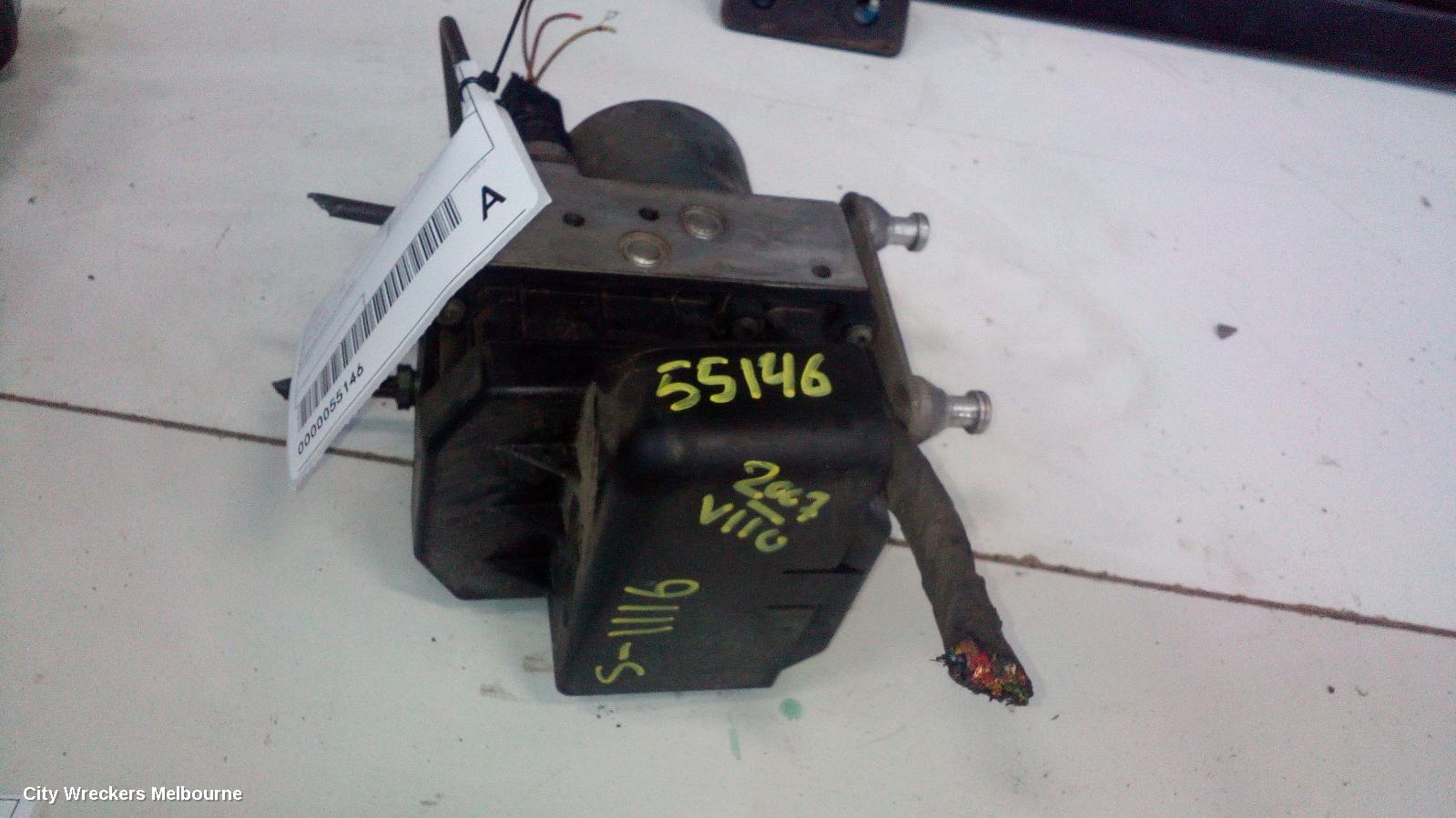MERCEDES VITO ABS PUMP/MODULATOR, 639, 04/2004 - 11/2005