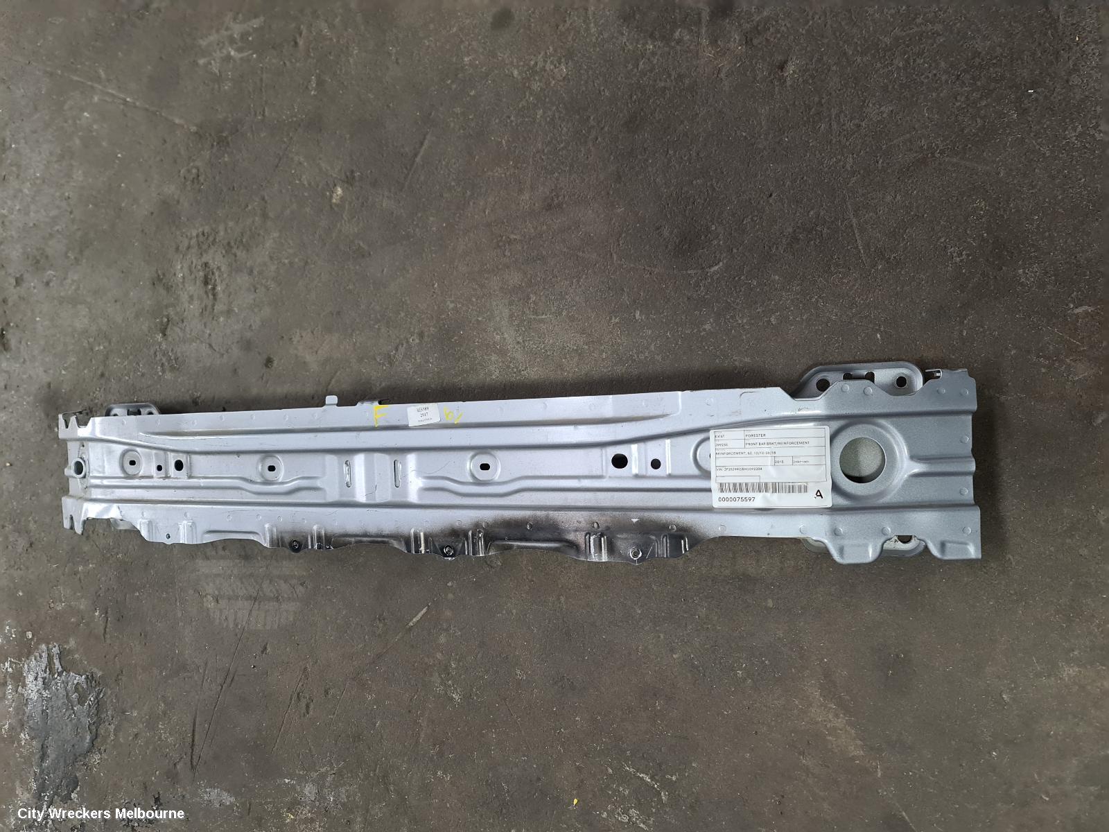 SUBARU FORESTER F/BAR REINFORC/BRACK, REINFORCEMENT, SJ, 12/2012 - 08/2018