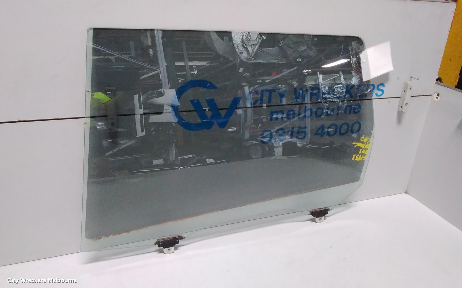 MITSUBISHI OUTLANDER LEFT REAR DOOR WINDOW, ZJ-ZL, 10/2012 ONWARDS
