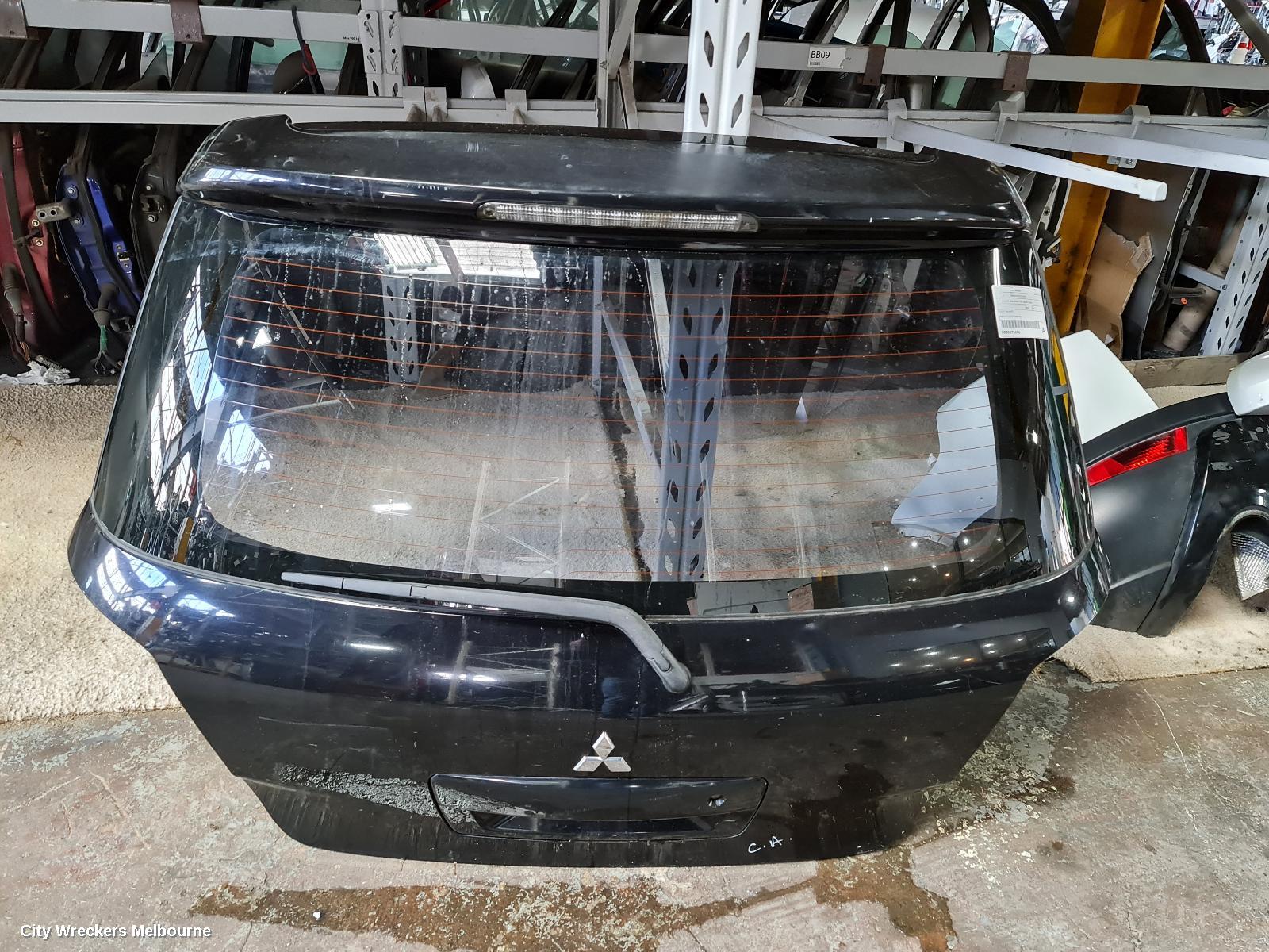 MITSUBISHI OUTLANDER BOOTLID/TAILGATE, TAILGATE, ZF, SPOILERED TYPE, 08/2004 - 10/2006