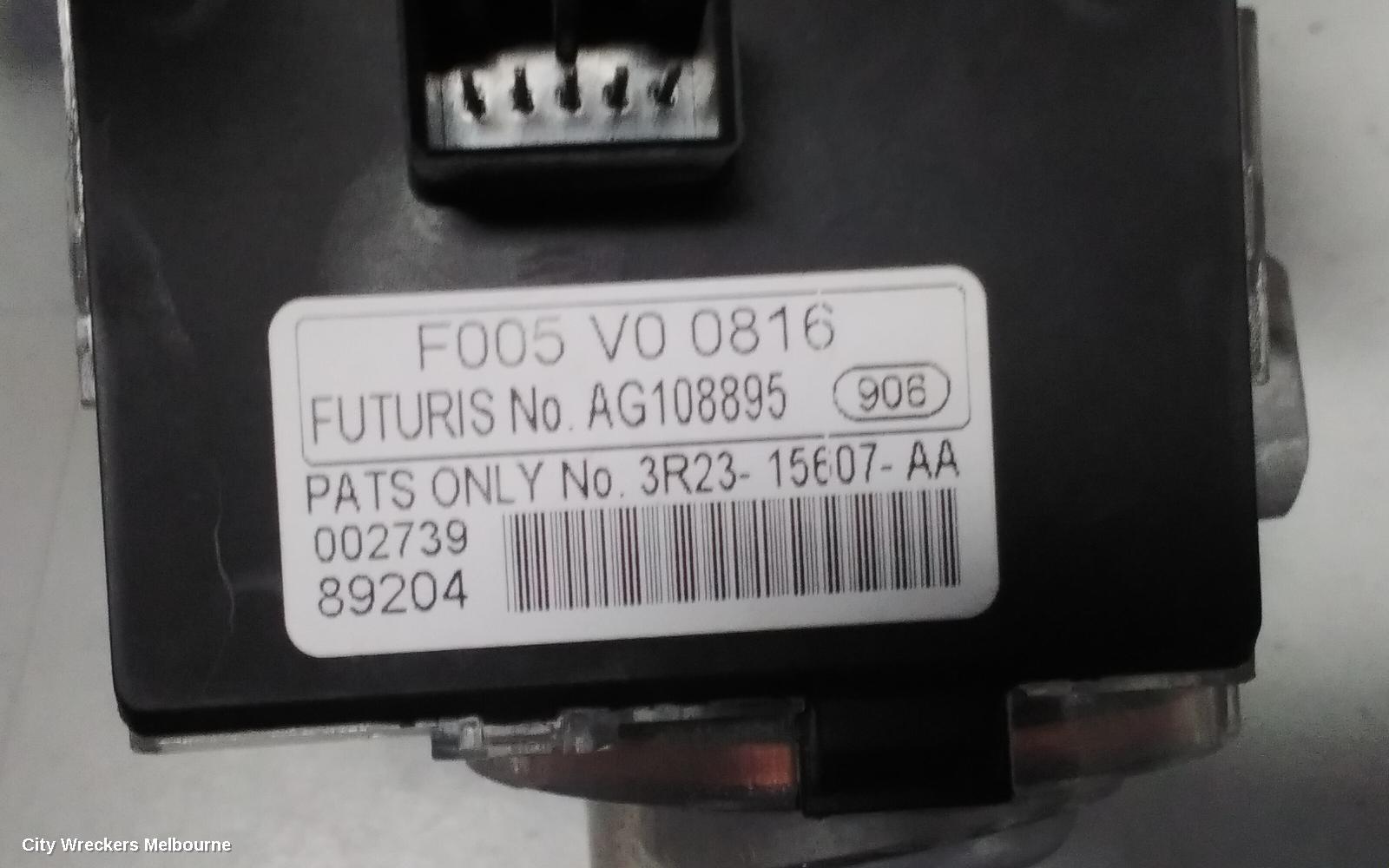 FORD FALCON STEERING COLUMN, FG MKI, STEERING COLUMN/IGNITION W/ KEY, FLOOR SHIFT TYPE, 05/2008 - 10/2011