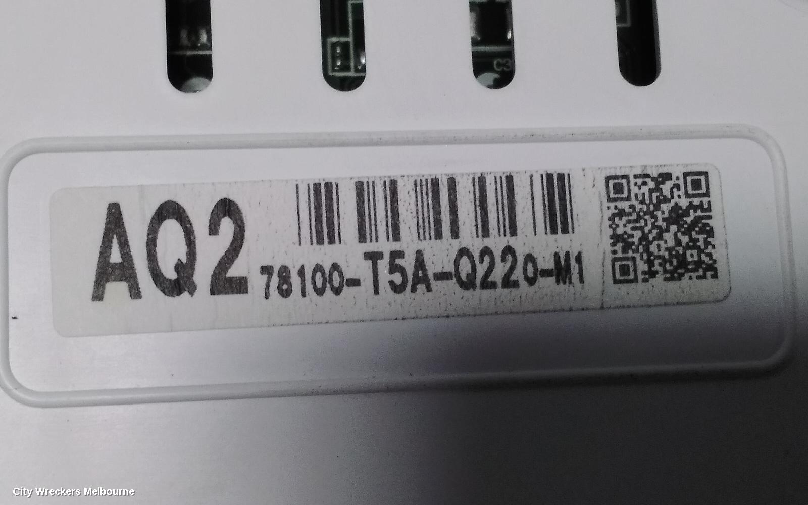 HONDA JAZZ INSTRUMENT CLUSTER, 1.5, AUTO T/M, GK/GF, 07/2014 - 12/2020