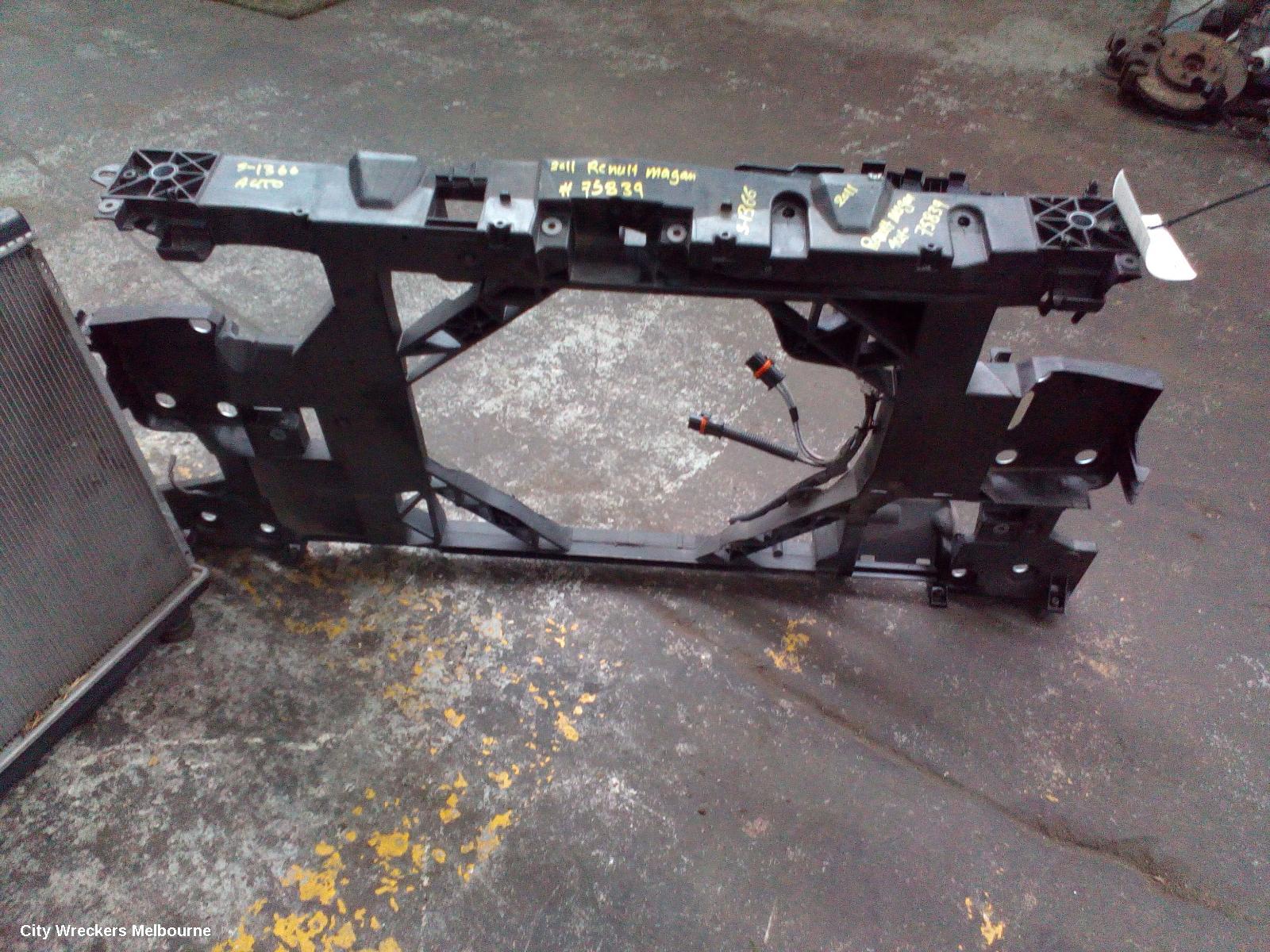RENAULT MEGANE RADIATOR SUPPORT, 5DR HATCH, X32/X95, 09/2010 - 05/2016