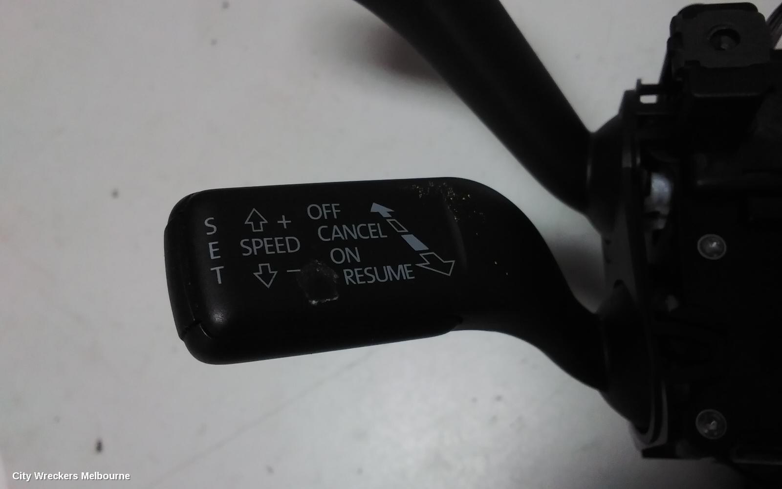 VOLKSWAGEN PASSAT COMBINATION SWITCH, COMBINATION SWITCH ASSY, 3CC/3C/MK6 B7, ALLTRACK/SEDAN/WAGON, W/ ELECT CRUISE CONTROL TYPE, P/N 3C9953502B9B9, 11/2009 - 12/2016