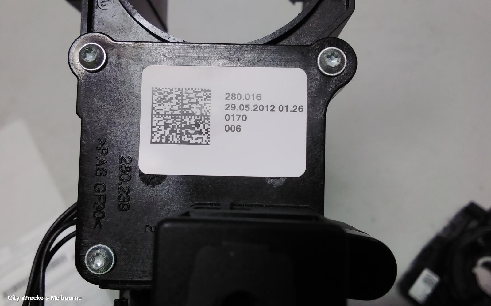 VOLKSWAGEN PASSAT COMBINATION SWITCH, COMBINATION SWITCH ASSY, 3CC/3C/MK6 B7, ALLTRACK/SEDAN/WAGON, W/ ELECT CRUISE CONTROL TYPE, P/N 3C9953502B9B9, 11/2009 - 12/2016