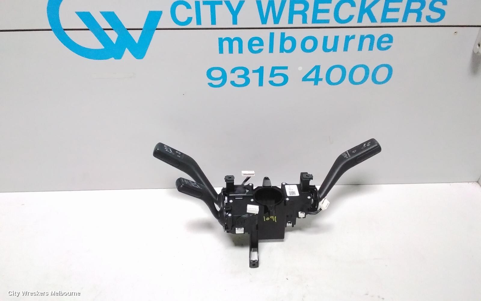 VOLKSWAGEN PASSAT COMBINATION SWITCH, COMBINATION SWITCH ASSY, 3CC/3C/MK6 B7, ALLTRACK/SEDAN/WAGON, W/ ELECT CRUISE CONTROL TYPE, P/N 3C9953502B9B9, 11/2009 - 12/2016