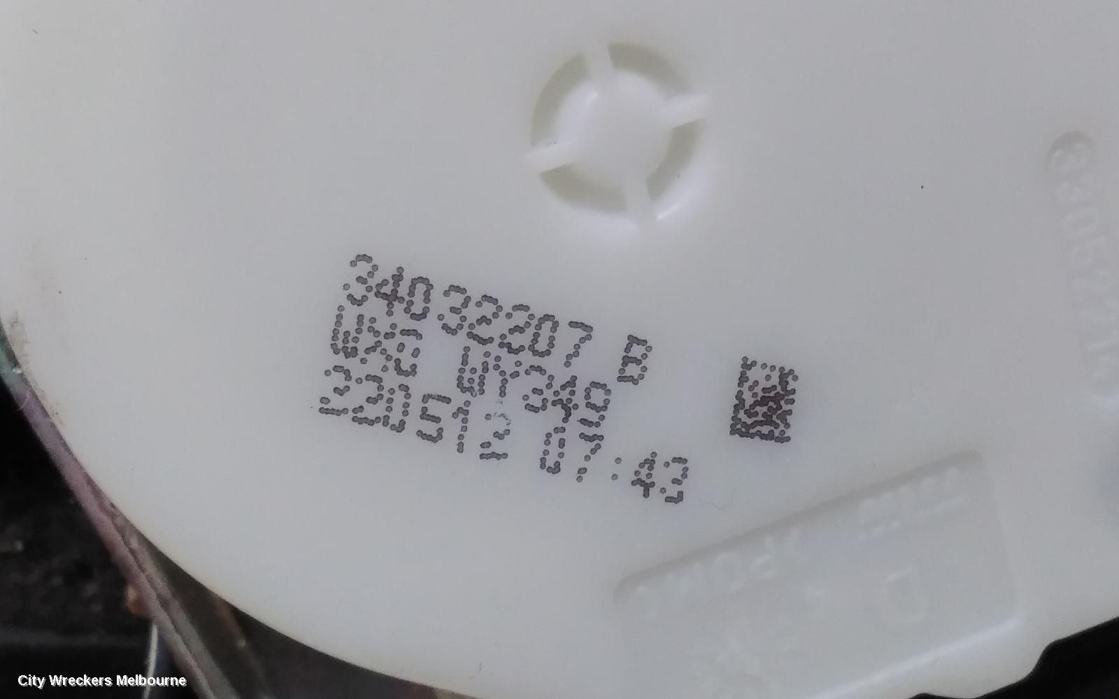 VOLKSWAGEN PASSAT SEATBELT/STALK, LH FRONT, SEAT BELT ONLY, 3C/MK6 B7, 09/2010 - 05/2015