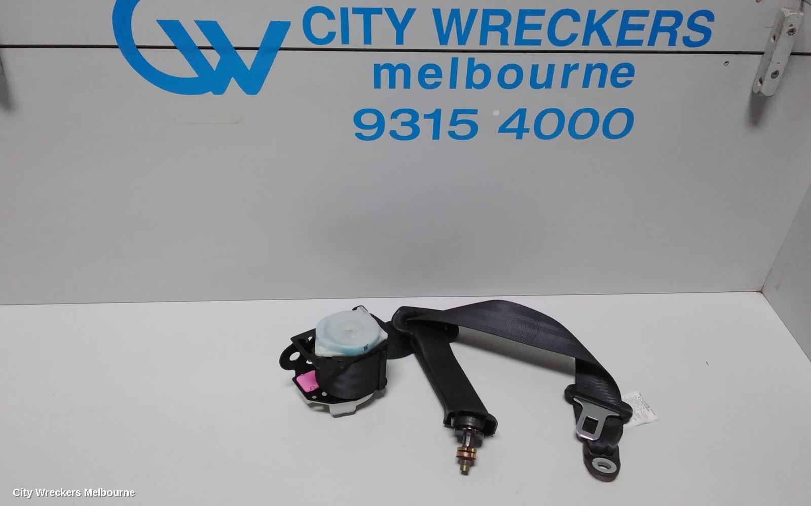 HONDA JAZZ SEATBELT/STALK, LH REAR, SEAT BELT ONLY (NO STALK), GD, 10/2002 - 09/2008