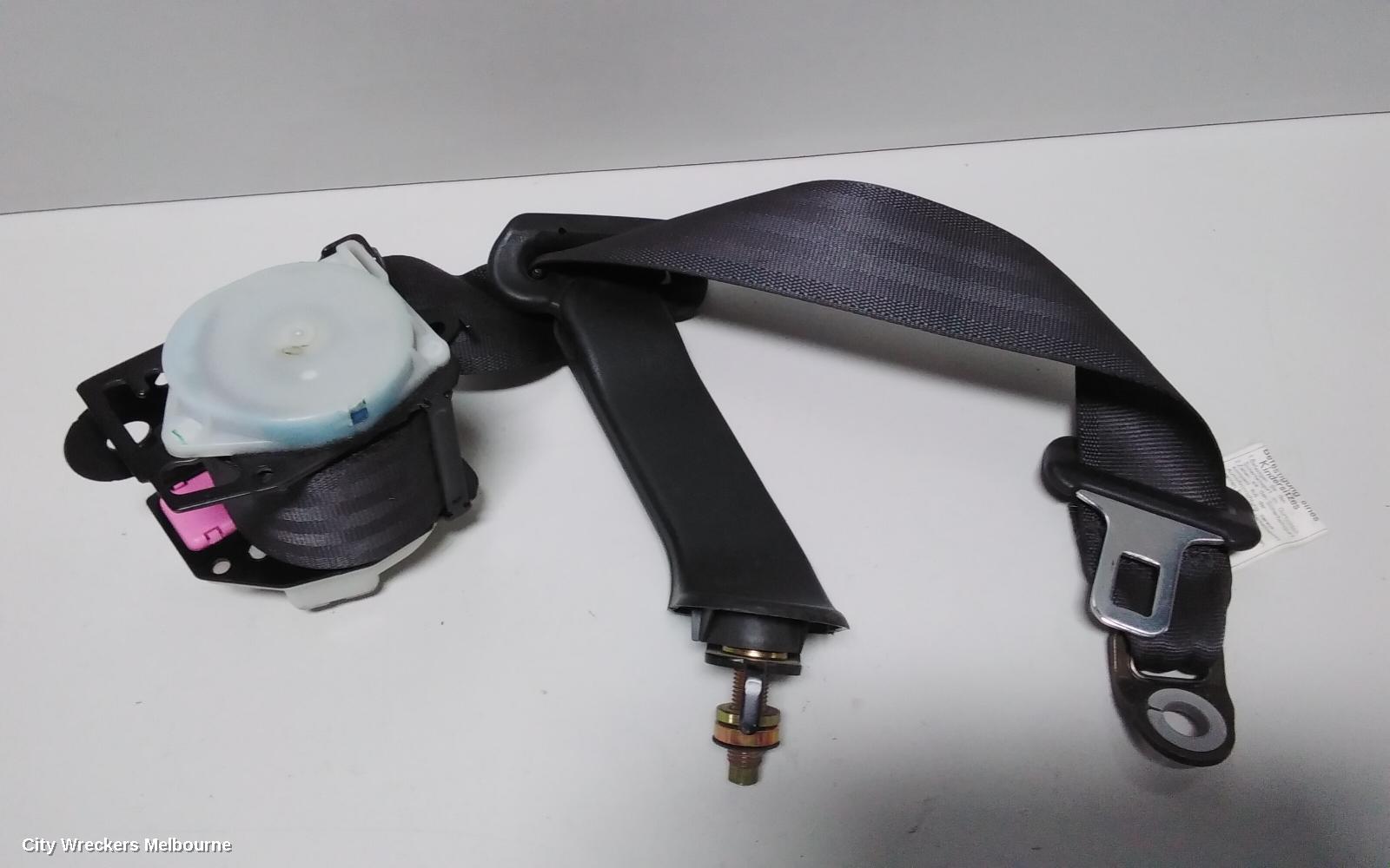 HONDA JAZZ SEATBELT/STALK, LH REAR, SEAT BELT ONLY (NO STALK), GD, 10/2002 - 09/2008
