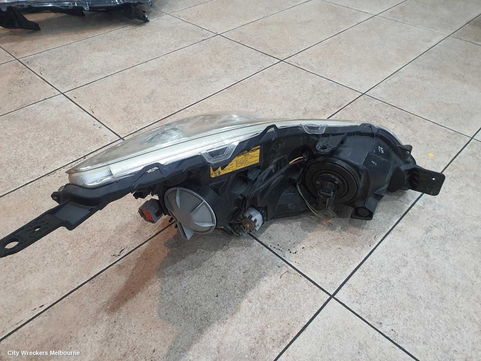 SUBARU LIBERTY LEFT HEADLAMP, 5TH GEN, 3.6R ENG, XENON TYPE, CHROME INSERT, 07/2009 - 03/2012