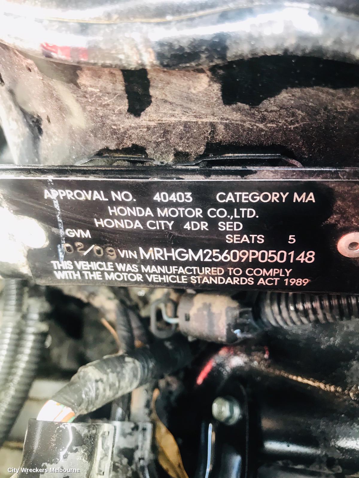 HONDA CITY LEFT HEADLAMP, GM, 01/2009 - 12/2013