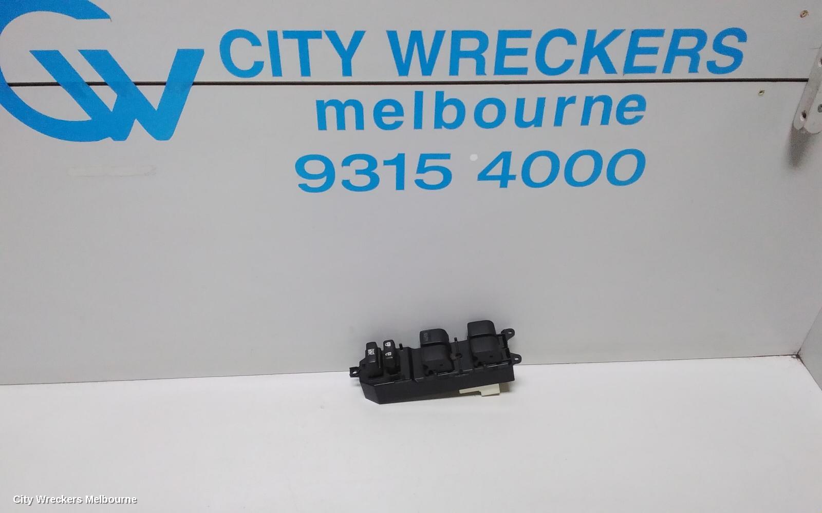 TOYOTA AURION PWR DR WIND SWITCH, RH FRONT (MASTER SWITCH), GSV40R, 10/2006 - 03/2012