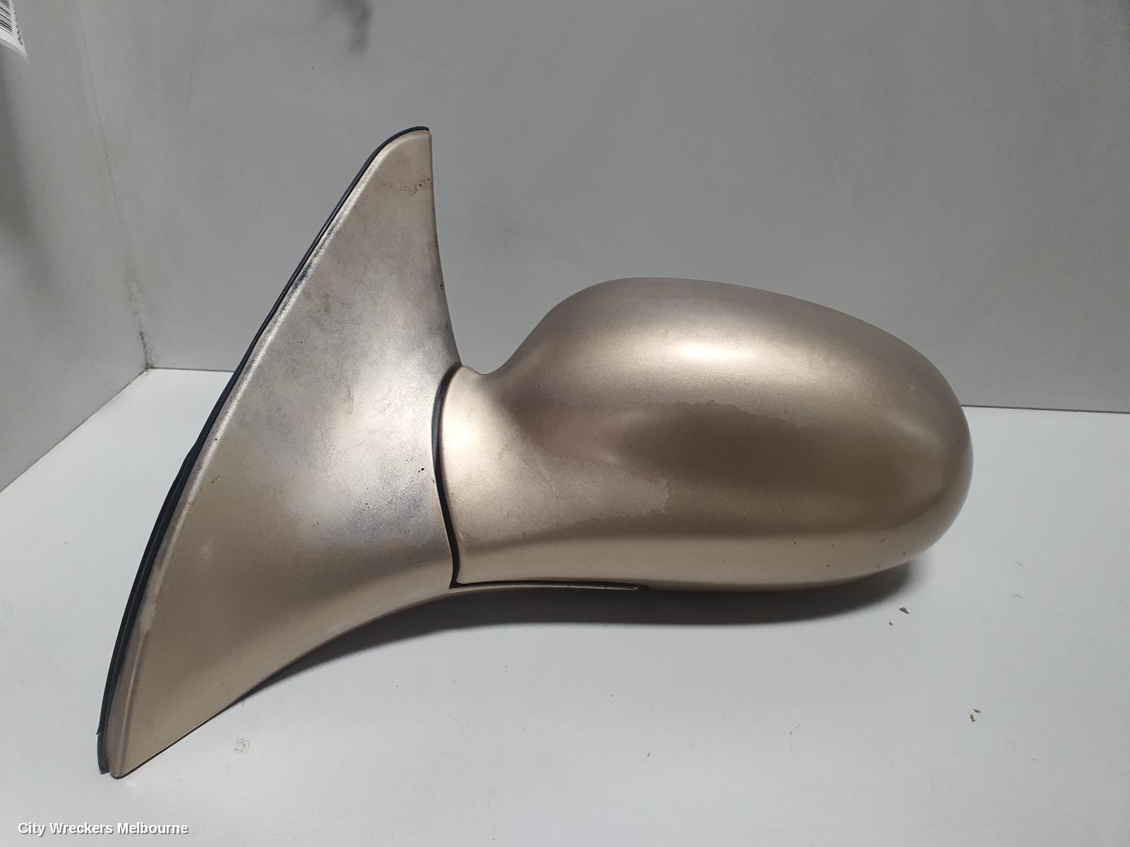 KIA RIO LEFT DOOR MIRROR, DC, 07/2000 - 12/2002