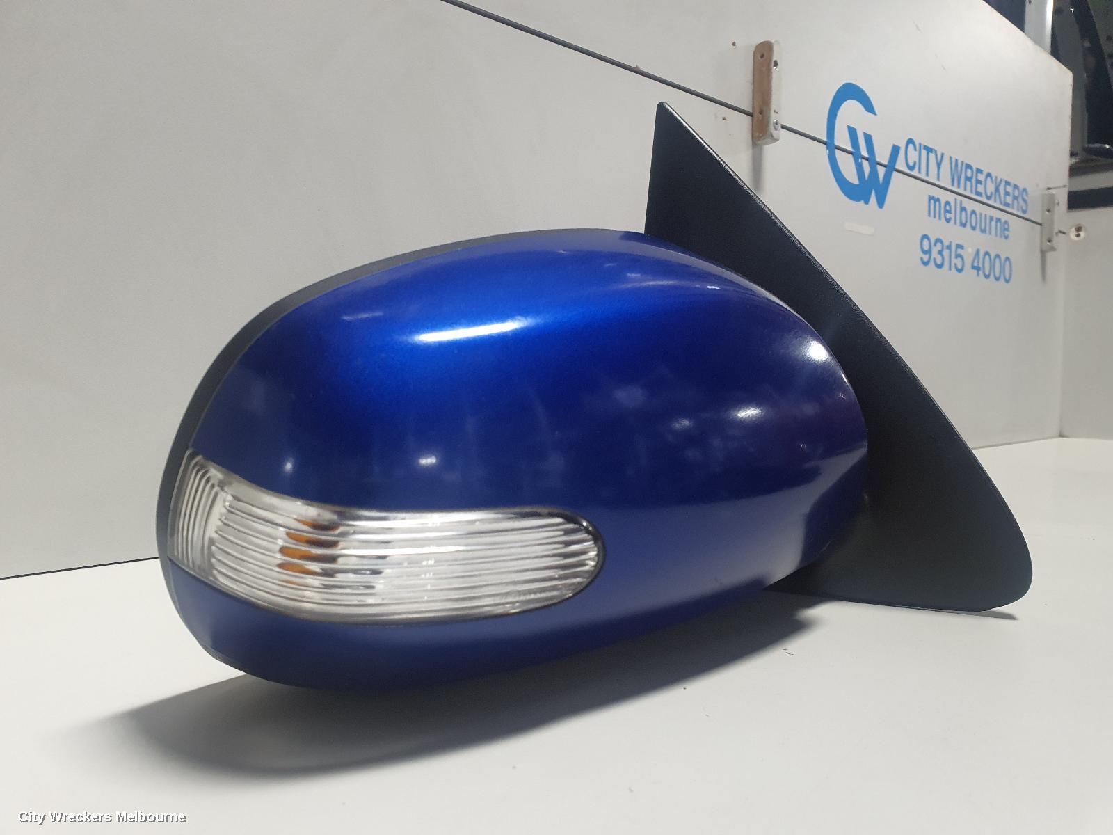 KIA CERATO RIGHT DOOR MIRROR, TD, THICK BLINKER TYPE, SEDAN, 10/2008 - 07/2010