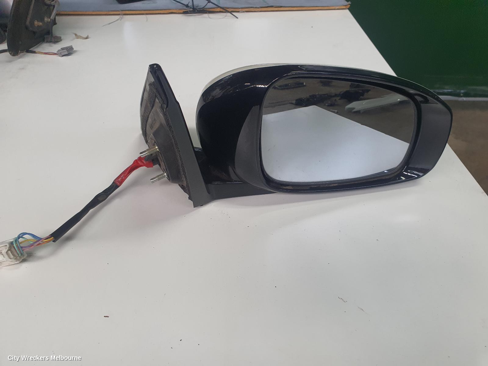 NISSAN MAXIMA LEFT DOOR MIRROR, J32, NON CAMERA TYPE, 06/2009 - 09/2014