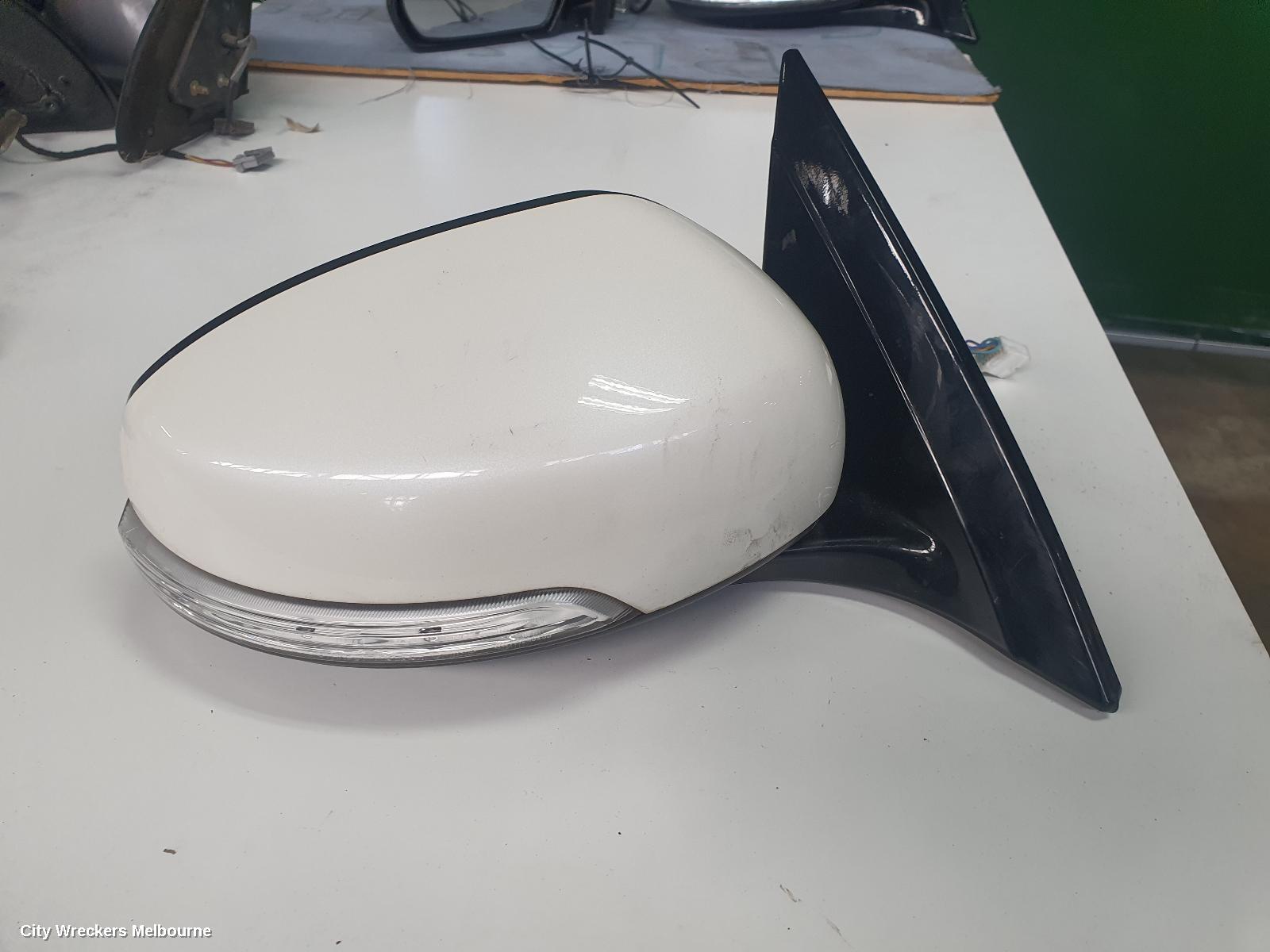 NISSAN MAXIMA LEFT DOOR MIRROR, J32, NON CAMERA TYPE, 06/2009 - 09/2014