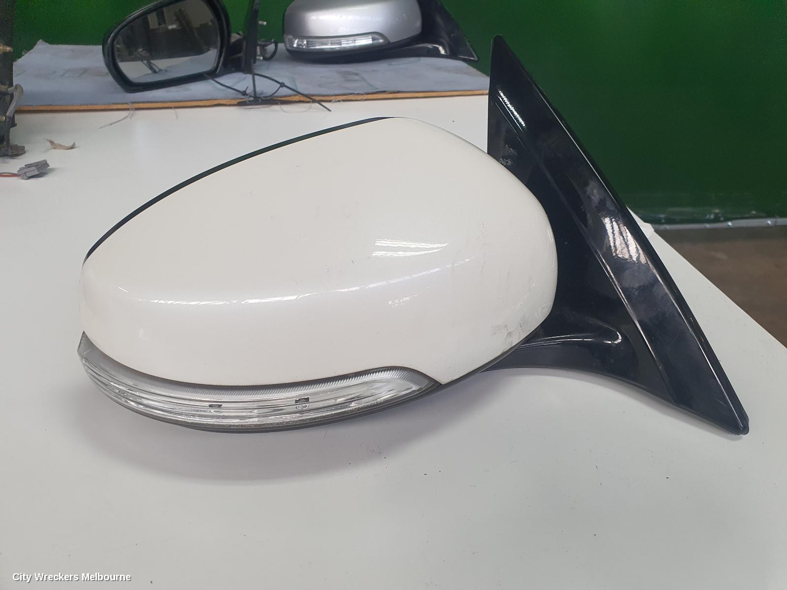 NISSAN MAXIMA LEFT DOOR MIRROR, J32, NON CAMERA TYPE, 06/2009 - 09/2014