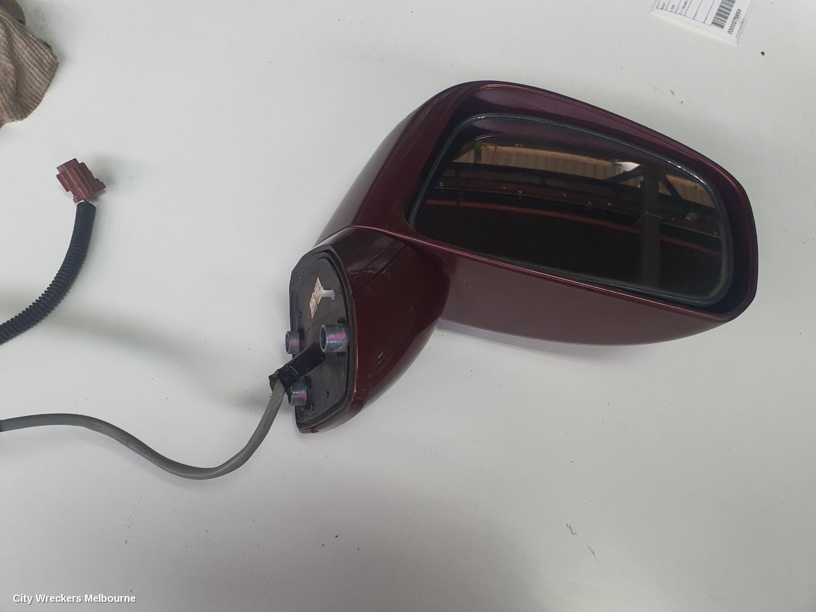NISSAN TIIDA RIGHT DOOR MIRROR, C11, POWER, 3 WIRE TYPE, 09/2004 - 01/2013