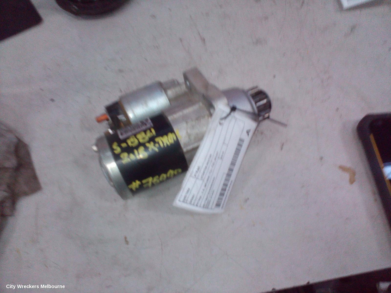 NISSAN XTRAIL STARTER, PETROL, 2.5, QR25DE, AUTO T/M, W/ LONG SNOUT TYPE, T32, 02/2014 - 07/2022