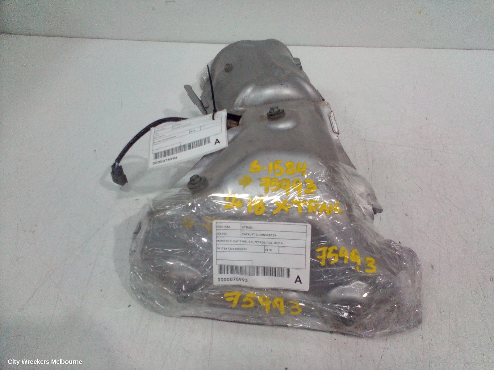 NISSAN XTRAIL CATALYTIC CONVERTER, MANIFOLD-CAT TYPE, 2.5, PETROL, T32, 02/2014 ONWARDS