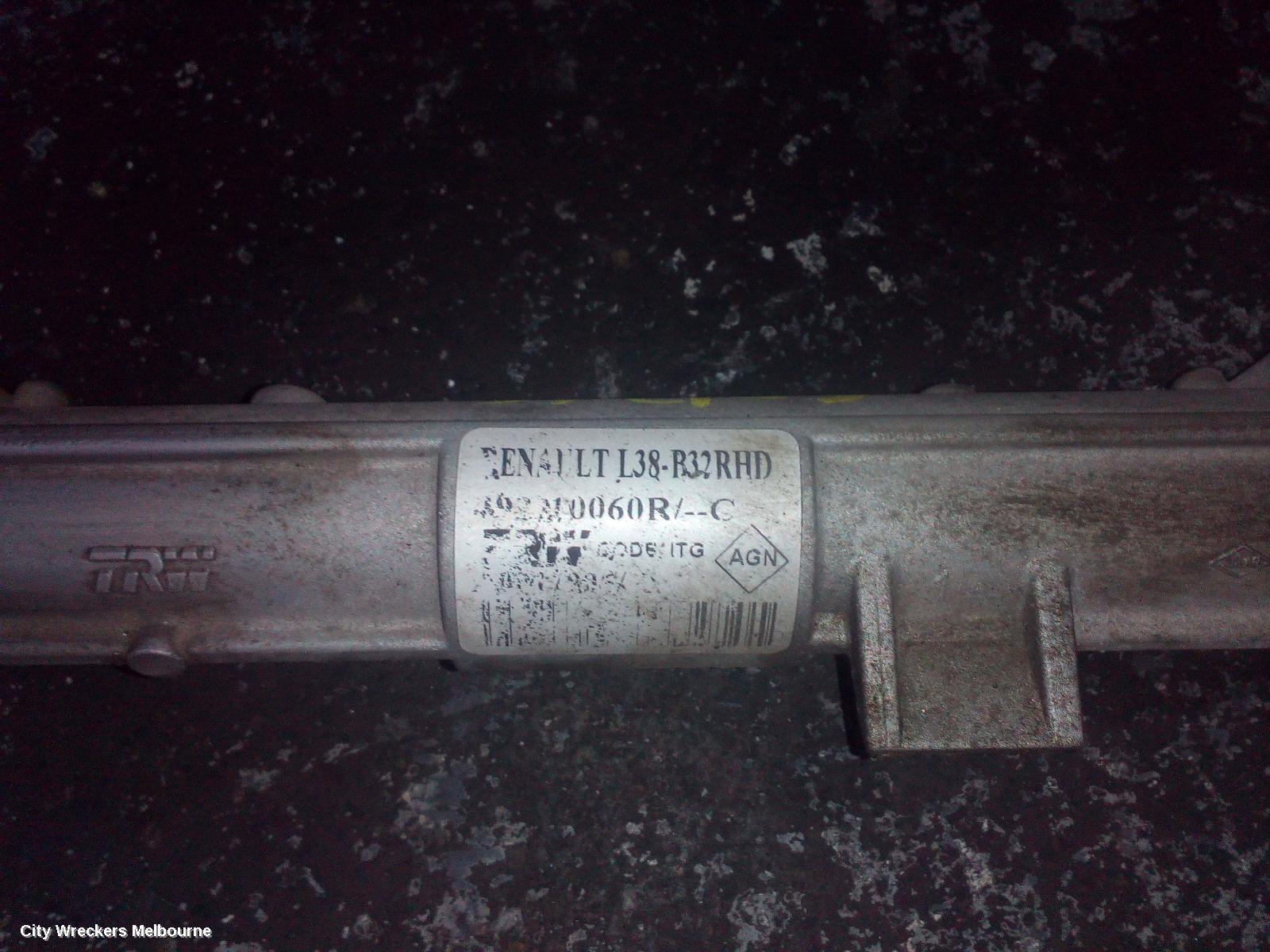 RENAULT MEGANE STEERING BOX/RACK, X32/X95, 09/2010 - 05/2016