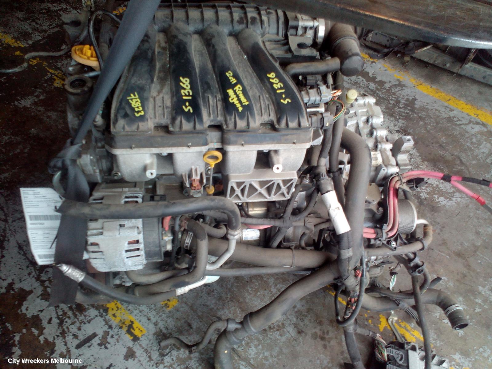 RENAULT MEGANE STARTER, PETROL, 2.0, M4RF/M4RK, HITACHI BRAND, X32/X95, 09/2010 - 05/2016