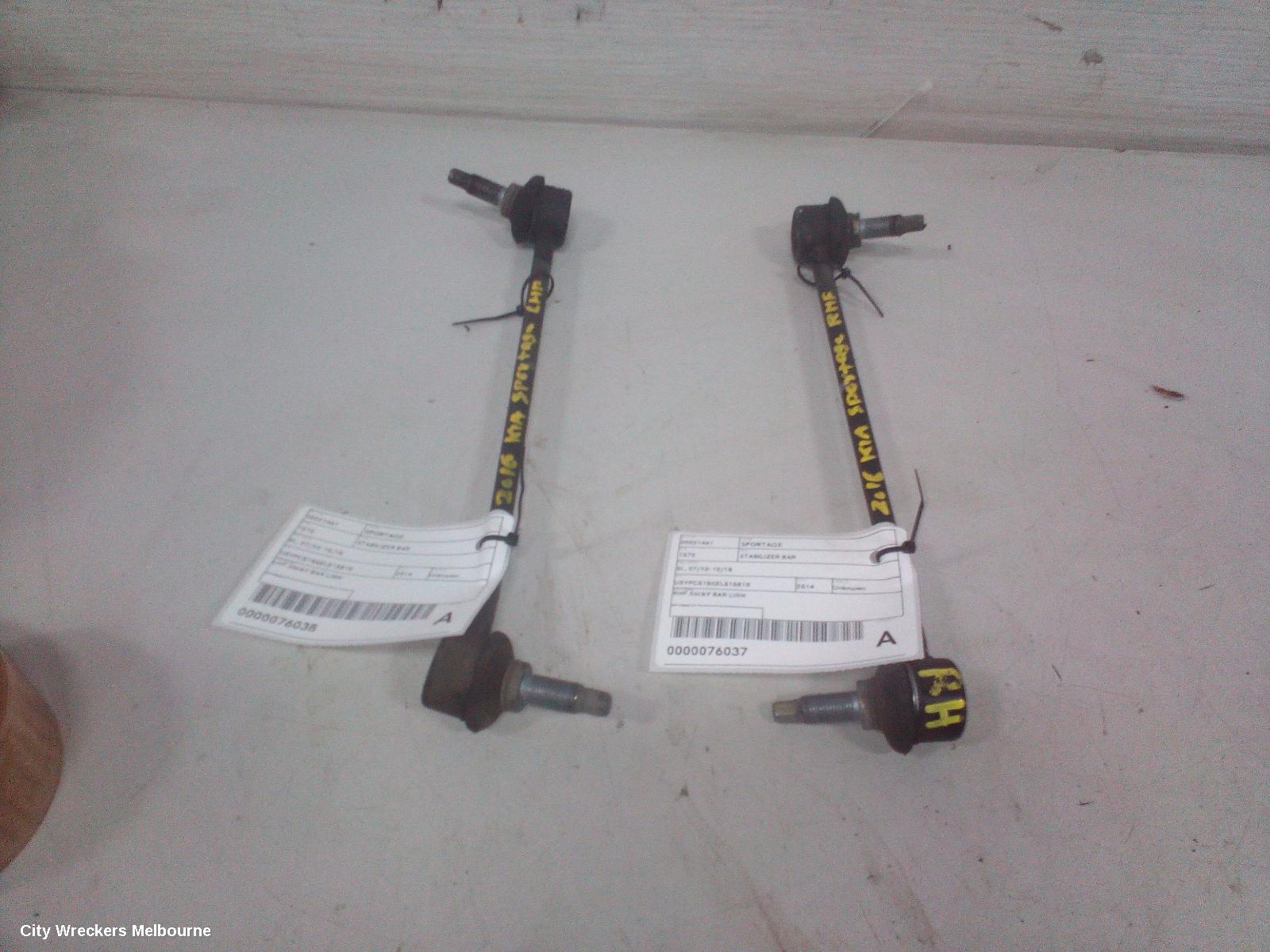 KIA SPORTAGE STABILISER BAR, SL, 07/2010 - 10/2015
