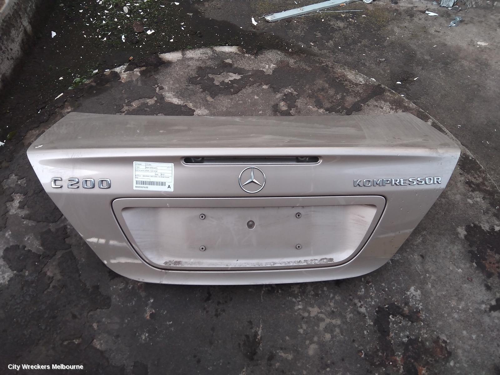 MERCEDES C CLASS BOOTLID/TAILGATE, BOOTLID, W203, SEDAN, 11/2000 - 04/2004