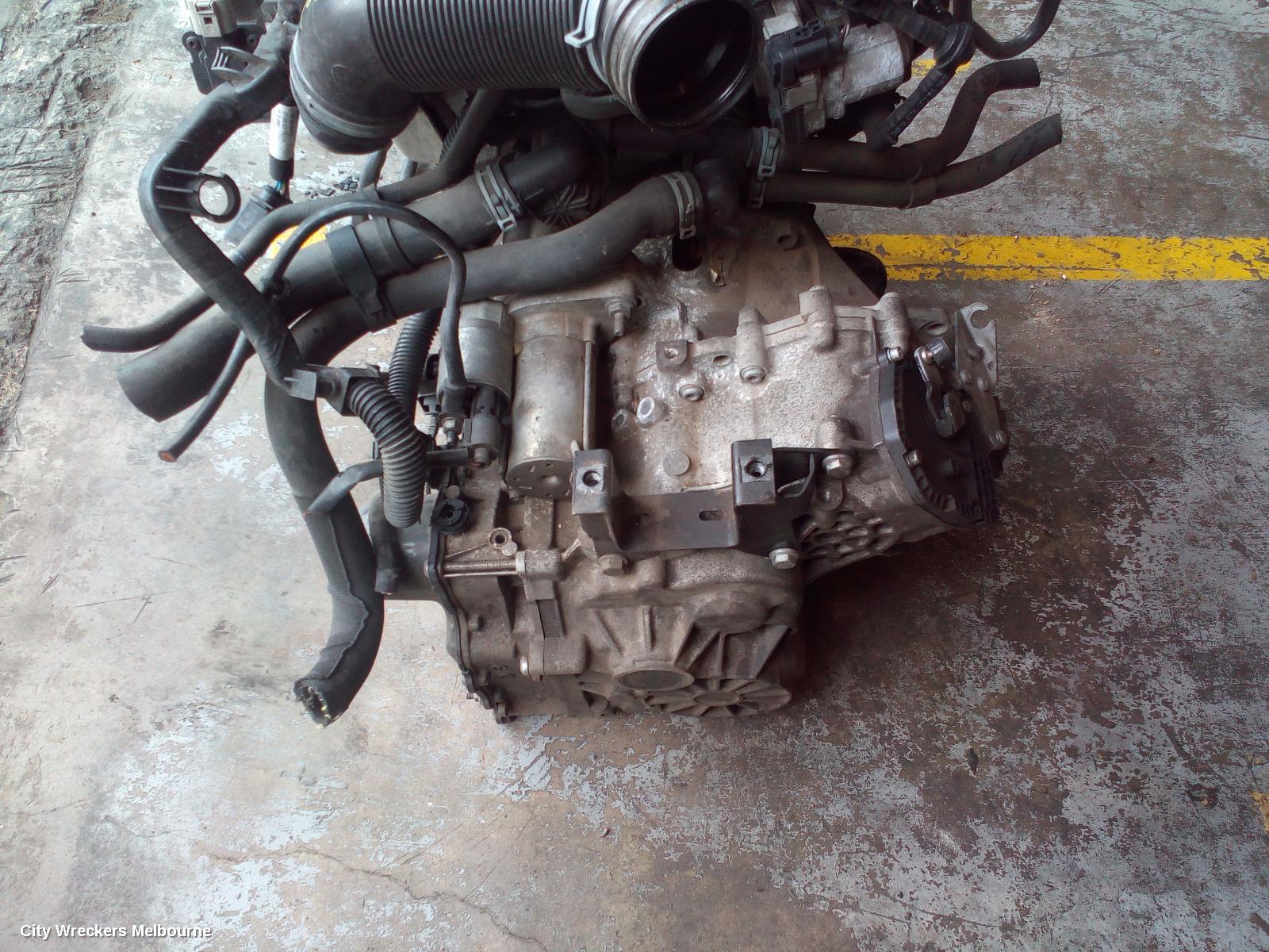 VOLKSWAGEN POLO TRANS/GEARBOX, AUTO, PETROL, 1.2, TURBO, 6R, MLN CODE, 05/2010 - 05/2014