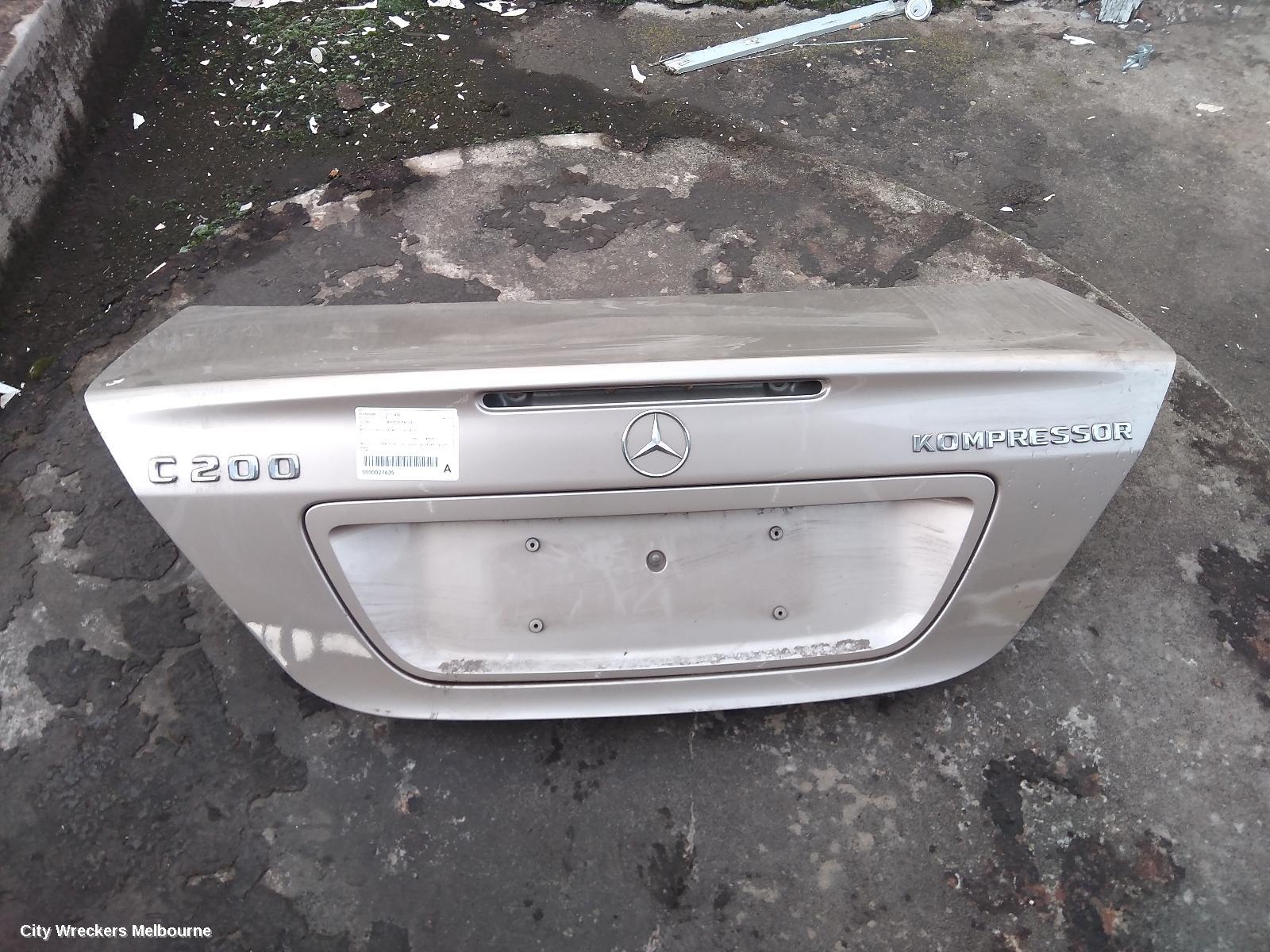 MERCEDES C CLASS BOOTLID/TAILGATE, BOOTLID, W203, SEDAN, 11/2000 - 04/2004