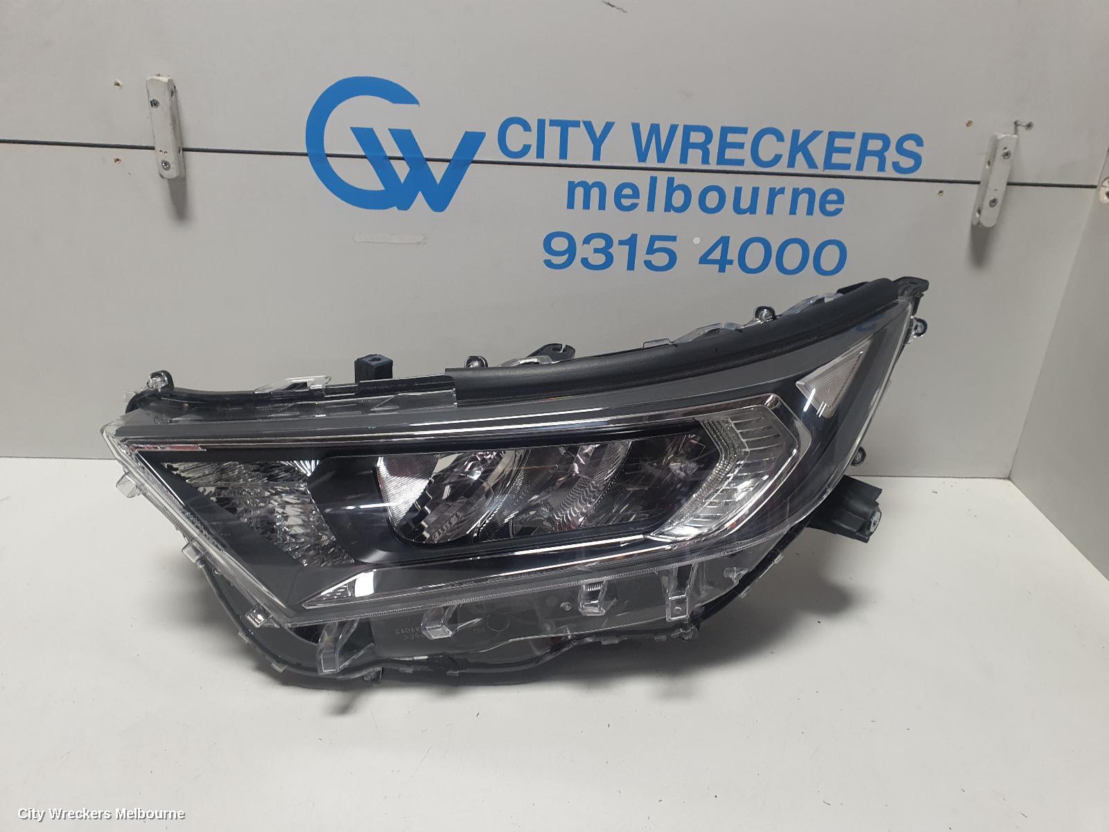 TOYOTA RAV4 LEFT HEADLAMP, XA50, NON HYBRID, PARABOLIC LED TYPE, 11/2018 ONWARDS