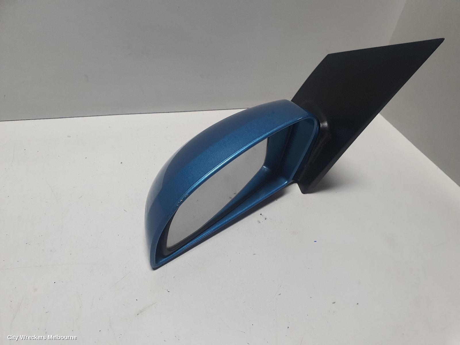 HYUNDAI GETZ LEFT DOOR MIRROR, TB, 3DR/5DR HATCH, POWER, COLOUR CODED, 09/2002 - 09/2011