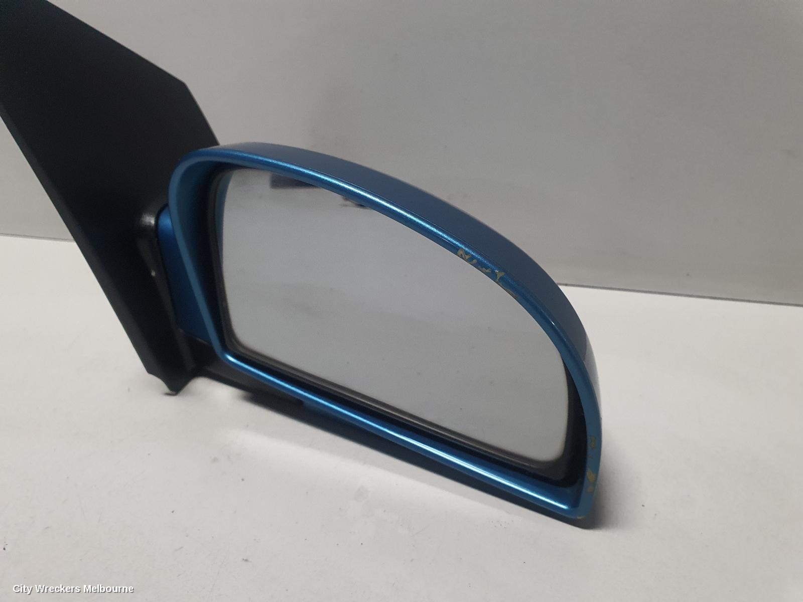 HYUNDAI GETZ RIGHT DOOR MIRROR, TB, 3DR/5DR HATCH, POWER, COLOUR CODED, 09/2002 - 09/2011