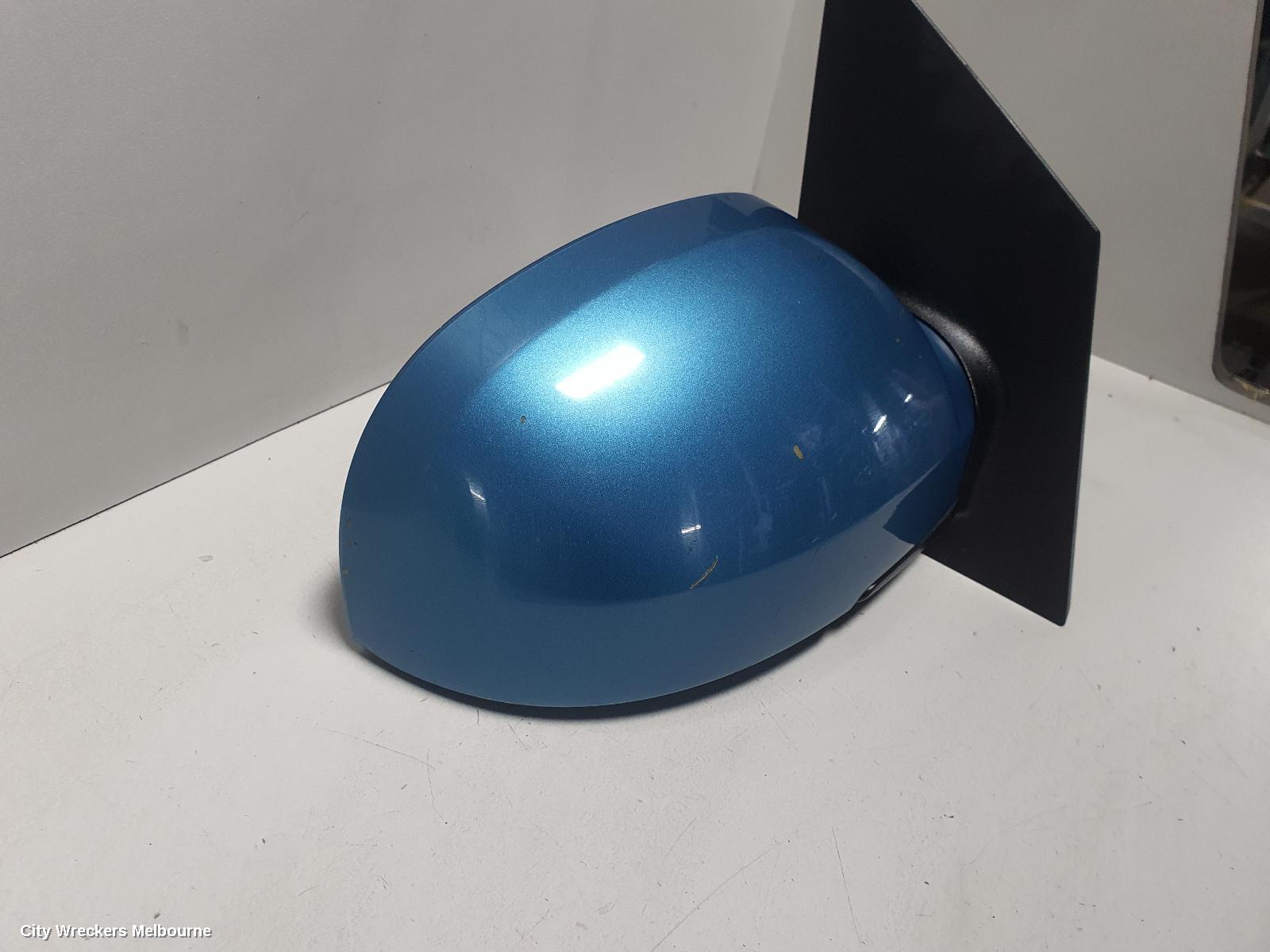 HYUNDAI GETZ RIGHT DOOR MIRROR, TB, 3DR/5DR HATCH, POWER, COLOUR CODED, 09/2002 - 09/2011
