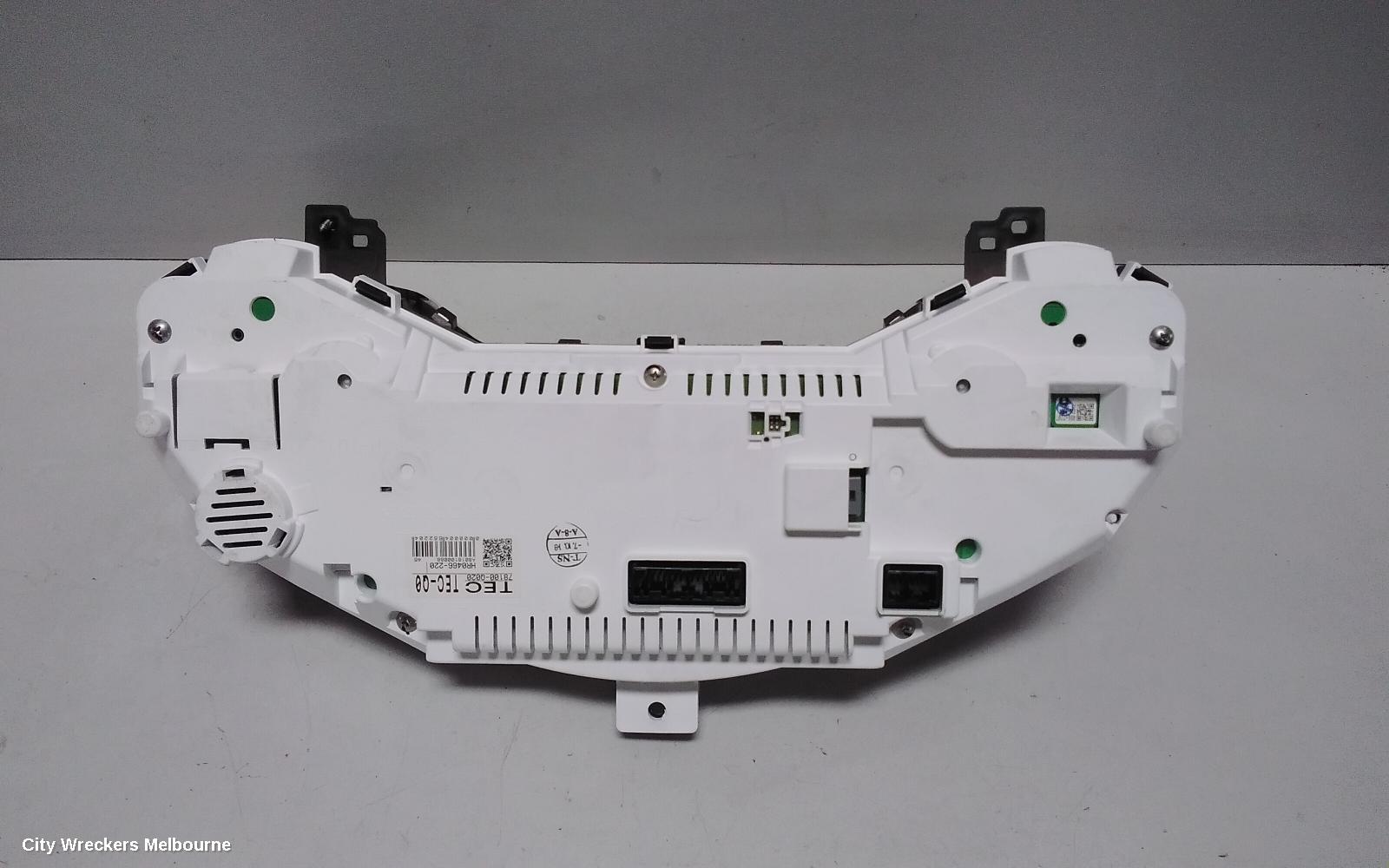 HONDA CIVIC INSTRUMENT CLUSTER, AUTO T/M, VTI/VTI-S/VTI-L/VTI-LX, 10TH GEN, 05/2016 ONWARDS
