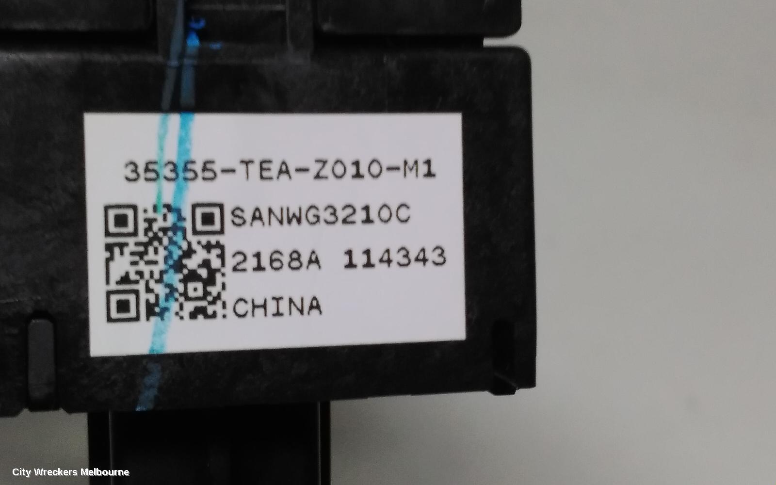HONDA CIVIC HANDBRAKE ACTUATOR, 10TH GEN, 05/2016 - 08/2021