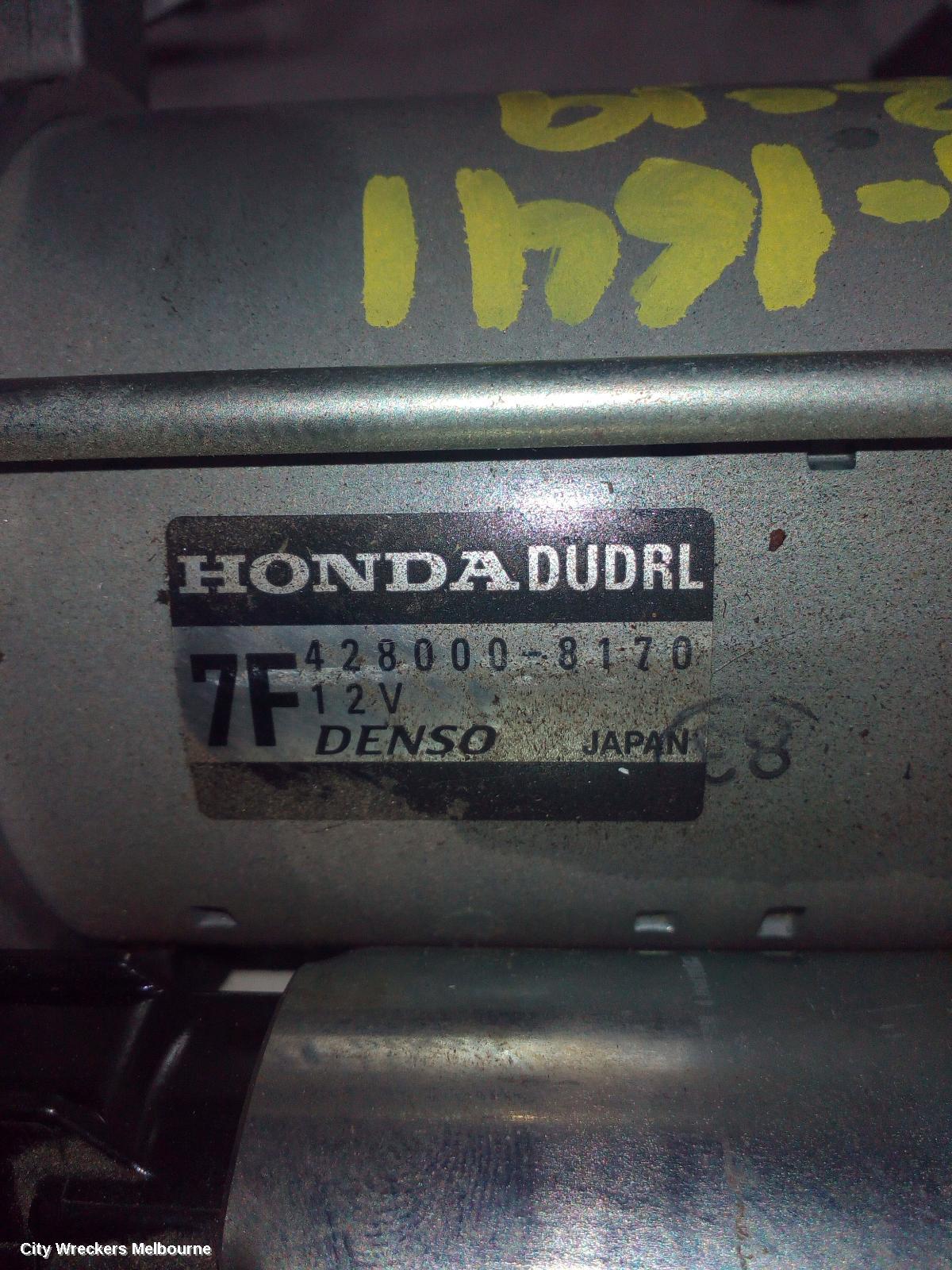 HONDA CIVIC STARTER, PETROL, 1.8, 10TH GEN, 05/2016 ONWARDS