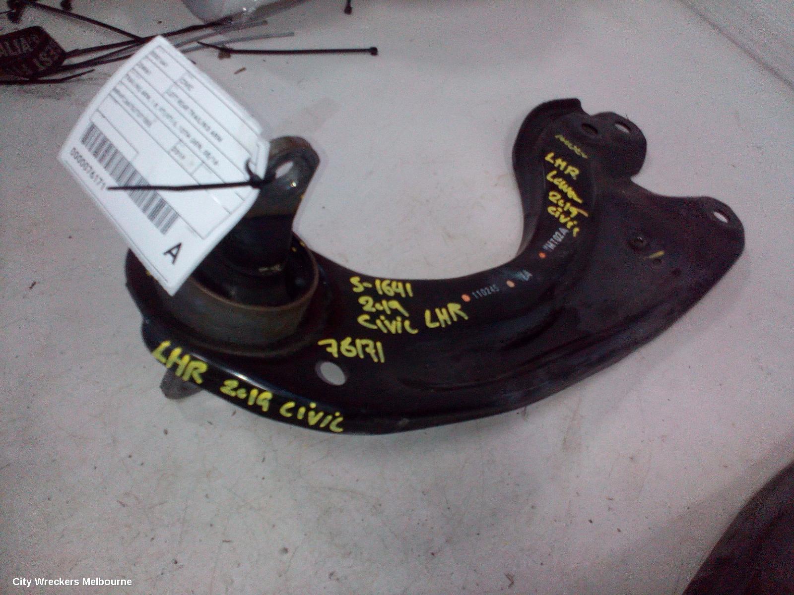 HONDA CIVIC LEFT REAR TRAILING ARM, TRAILING ARM, 1.8, VTI/VTI-S, 10TH GEN, 05/2016 ONWARDS