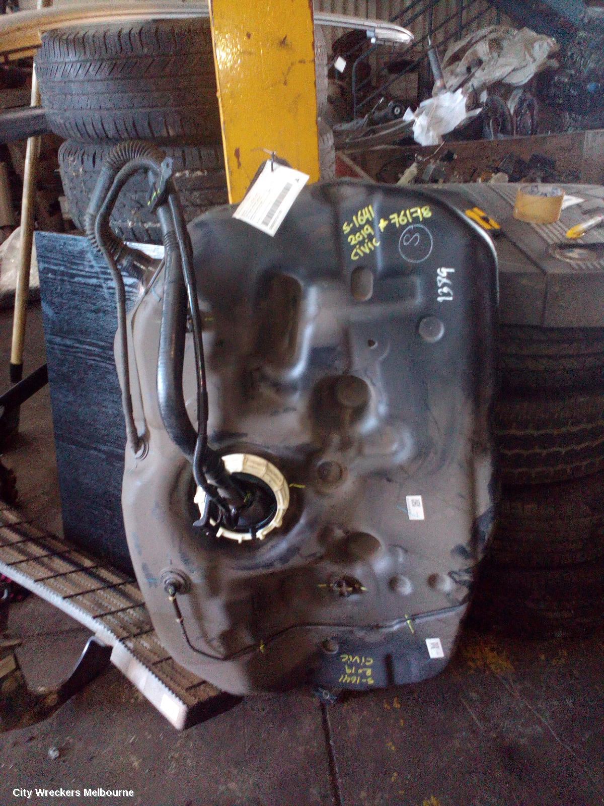 HONDA CIVIC FUEL TANK, 10TH GEN, PETROL, 05/2016 ONWARDS
